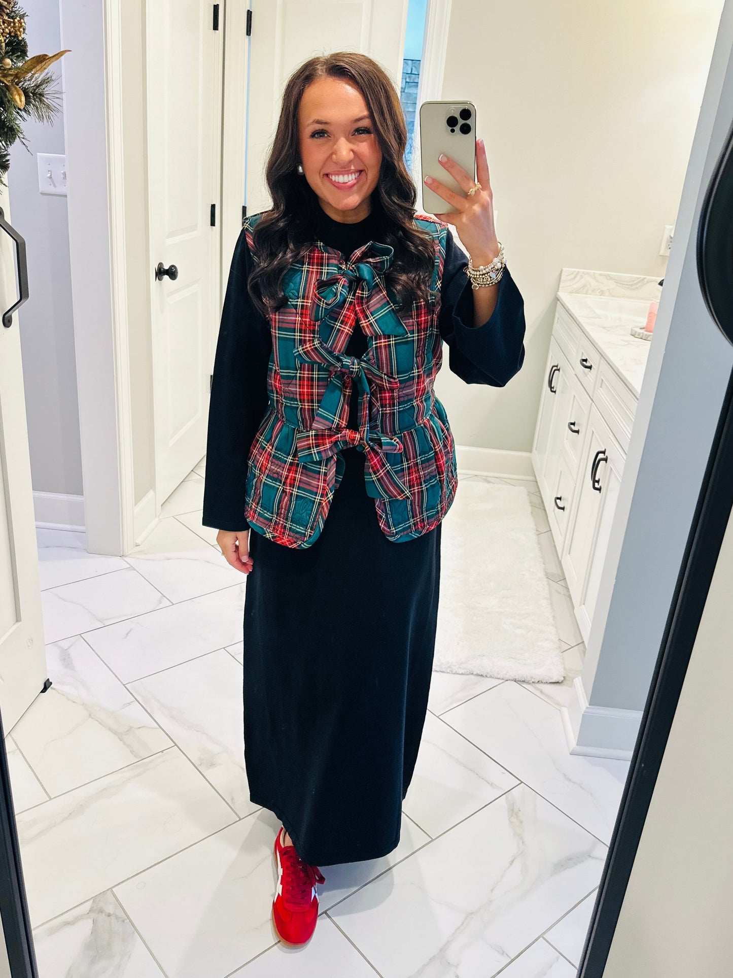 The Black Sweater Midi Dress