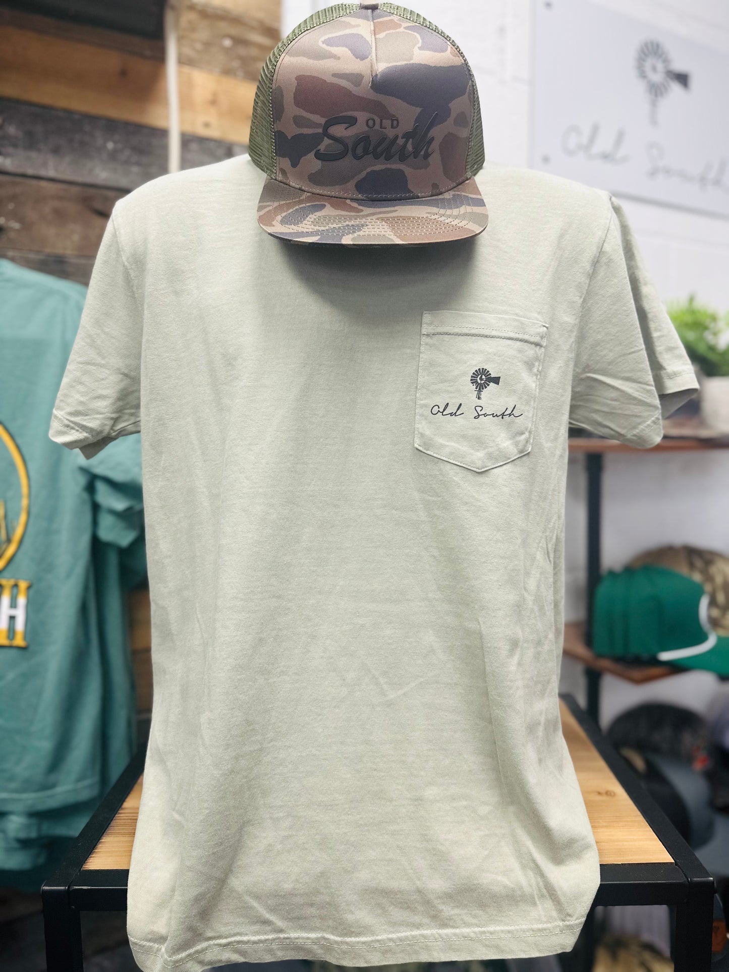 Thicket Camo Logo Short Sleeve Tee