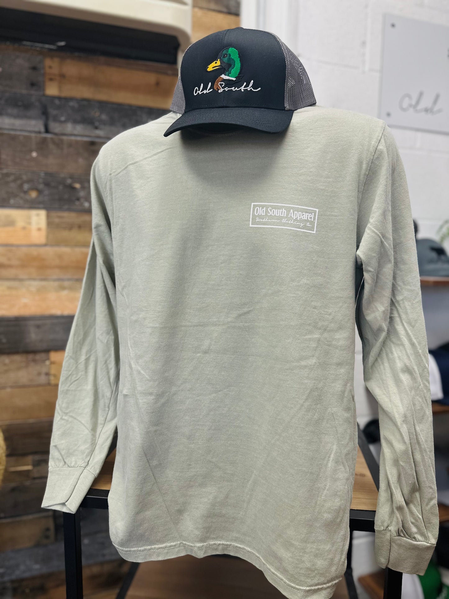 Circled Woodie Long Sleeve Tee