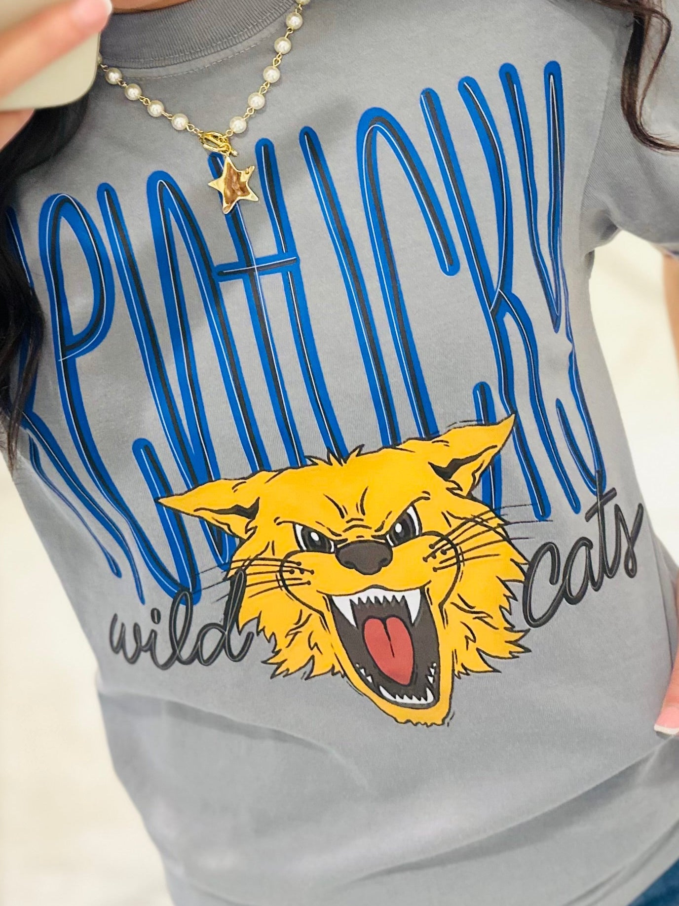 The Kentucky Wildcats Throwback Logo Tee