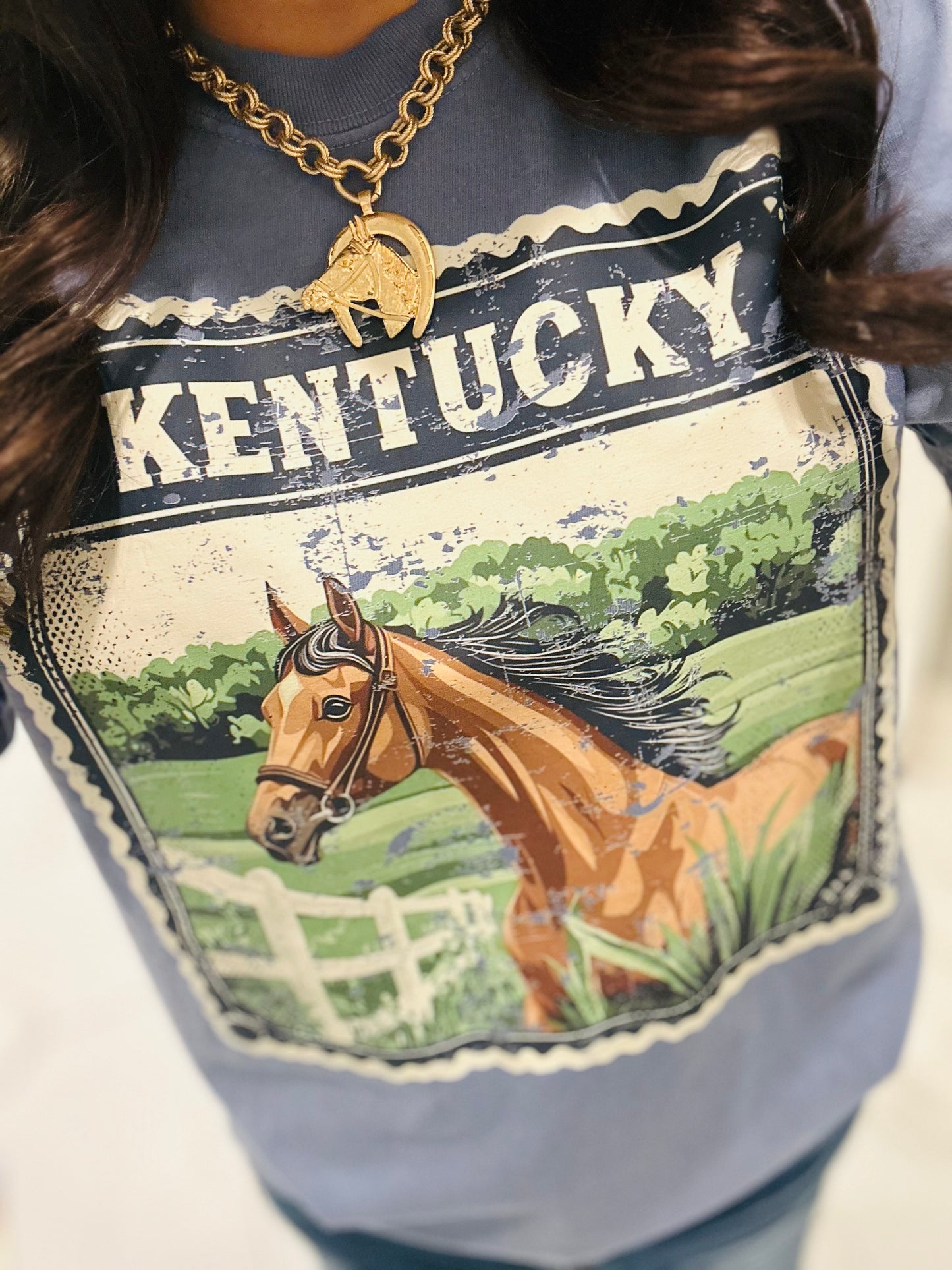 The Kentucky Vintage Horse Stamp Tee