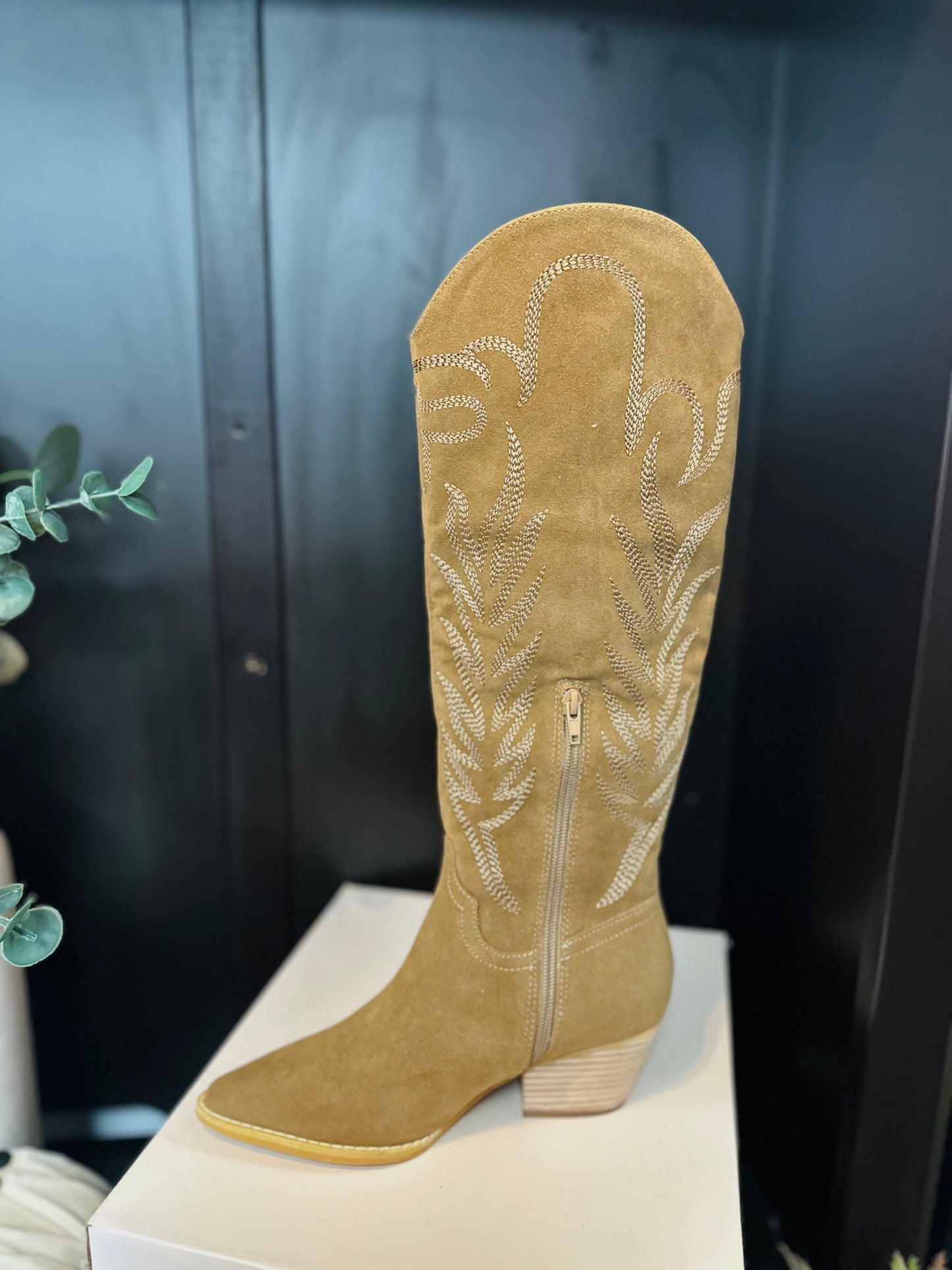 The Samara Brown Western Boot