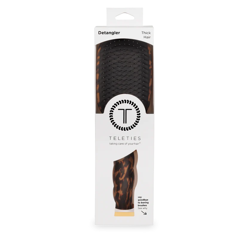 Detangler Hair Brush for Thick Hair – Tortoise