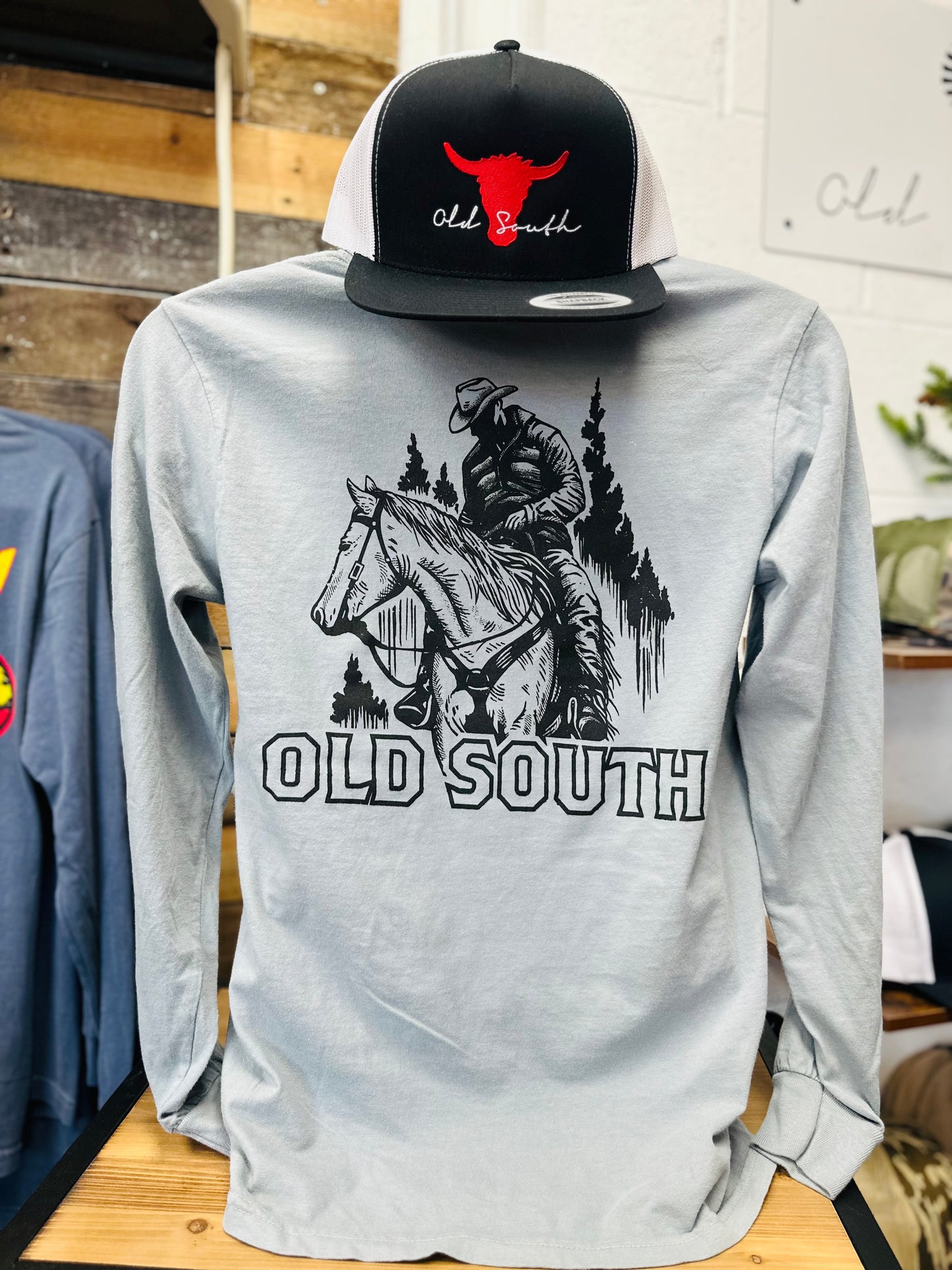 Cowboy Long Sleeve Tee