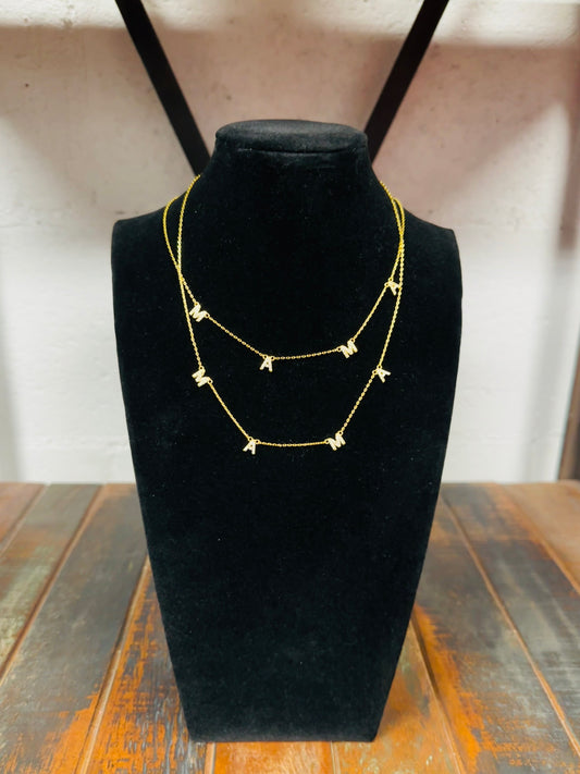 Dainty Gold Mama Necklace
