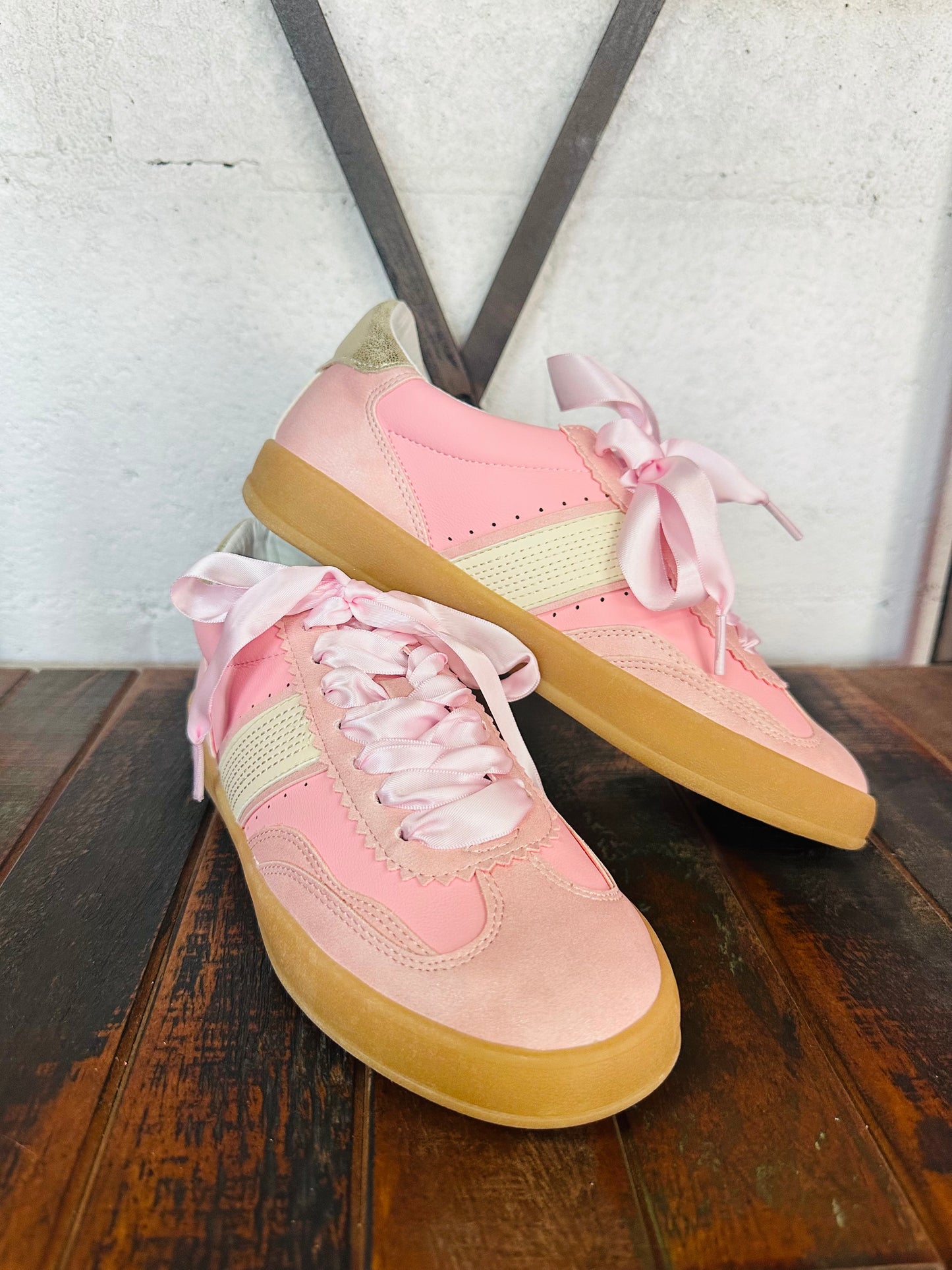 The Dixie Pink Sneaker
