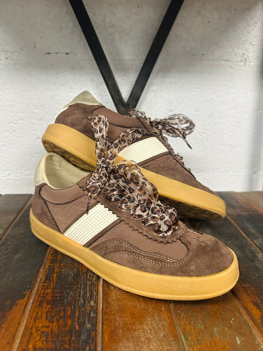 The Dixie Coffee Suede Sneaker