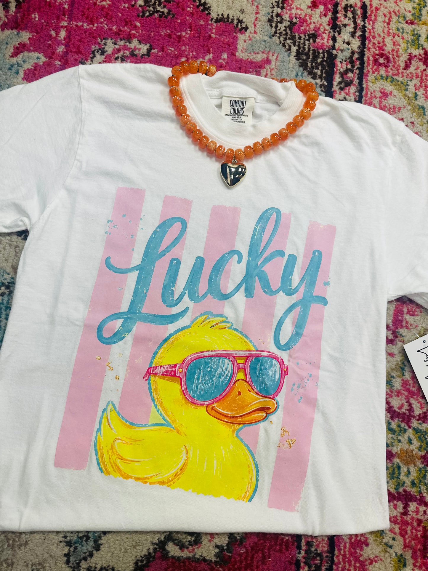The Lucky Duck Striped Tee