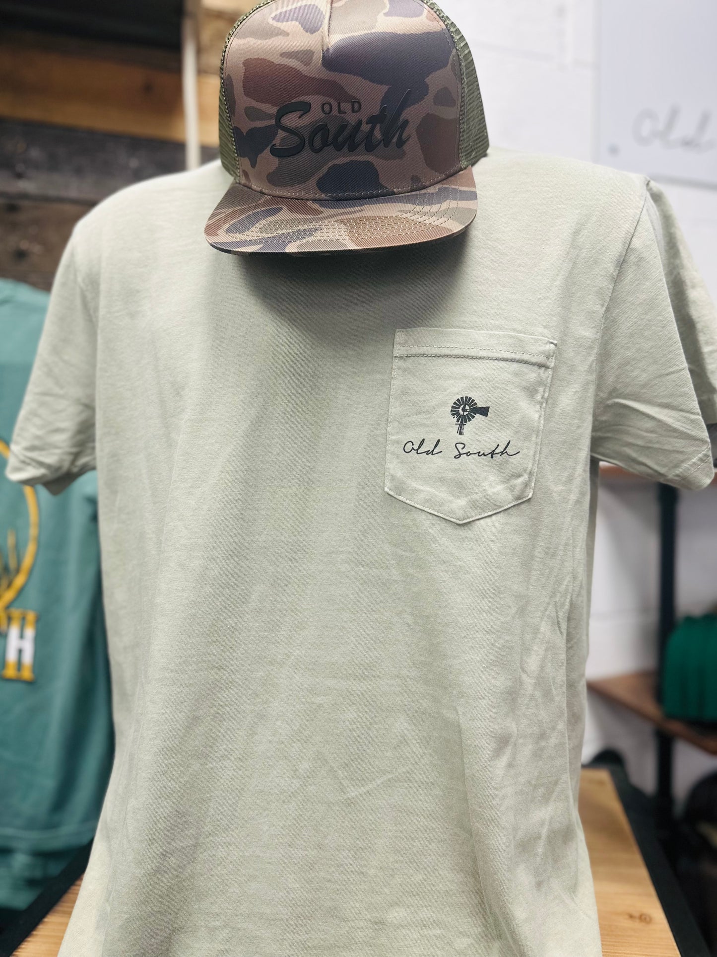 Thicket Camo Logo Short Sleeve Tee
