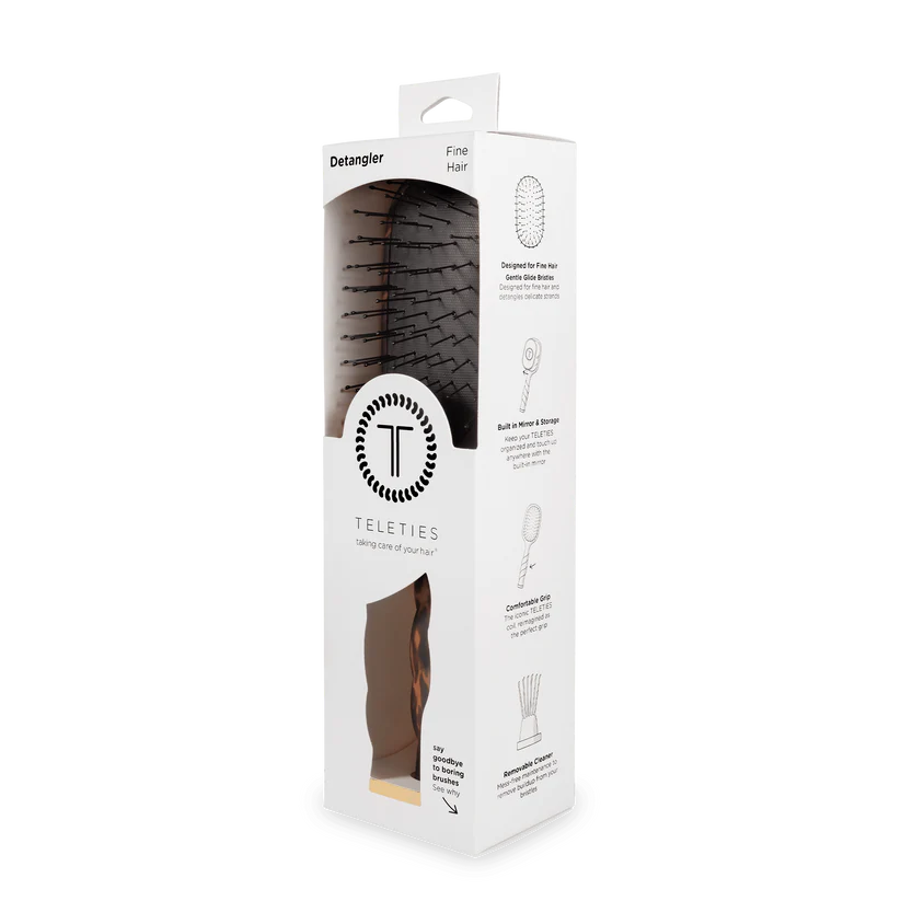 Detangler Hair Brush for Fine Hair – Tortoise