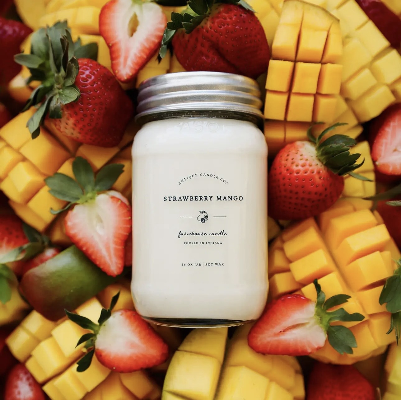 Strawberry Mango 16oz Candle
