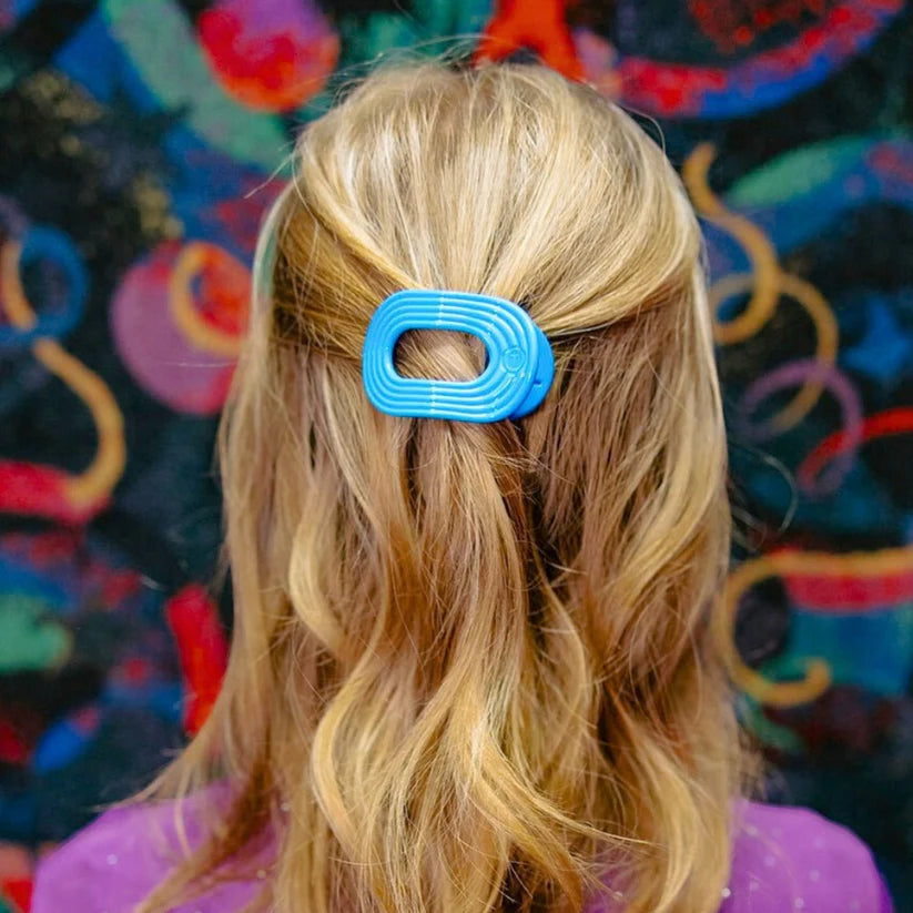 Miami Vice Flat Round Hair Clip