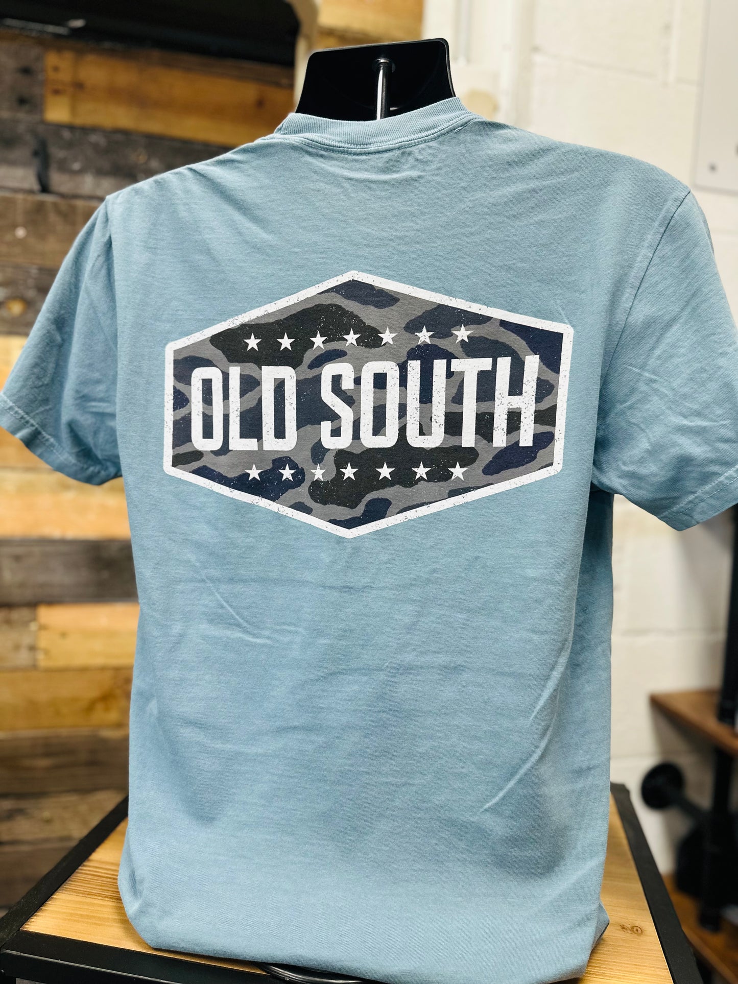 Blackout Camo Logo Short Sleeve Tee