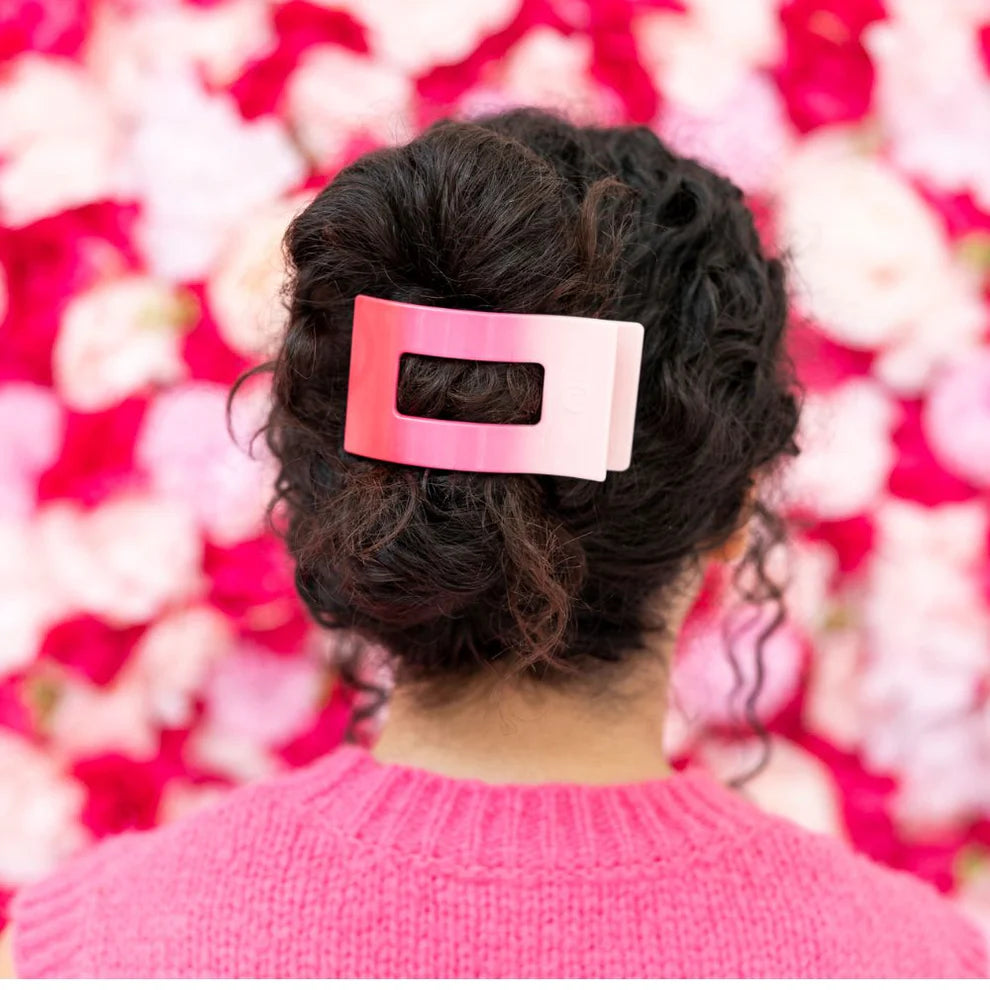 Kiss & Tell Rectangle Flat Hair Clip