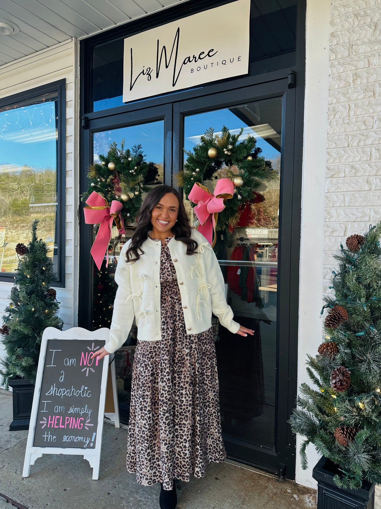 The Ivory Ribbon Bow Cardigan