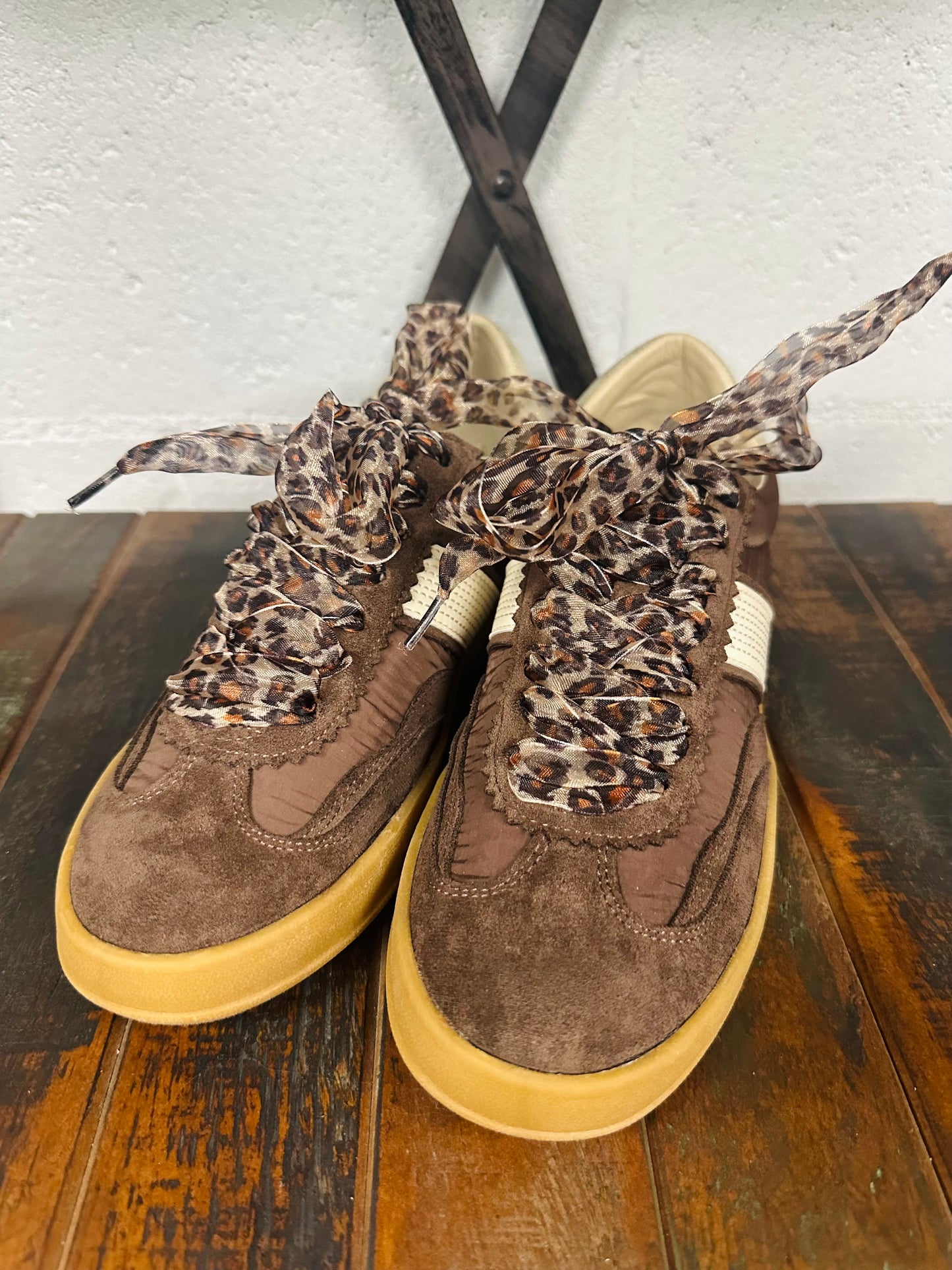 The Dixie Coffee Suede Sneaker