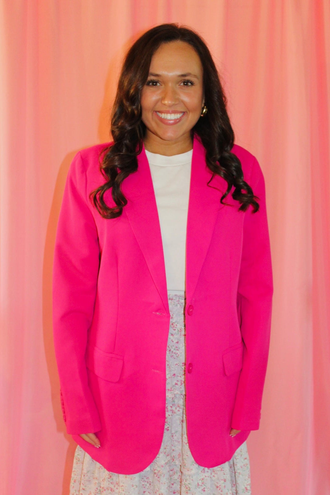 The Fuchsia Pink Blazer