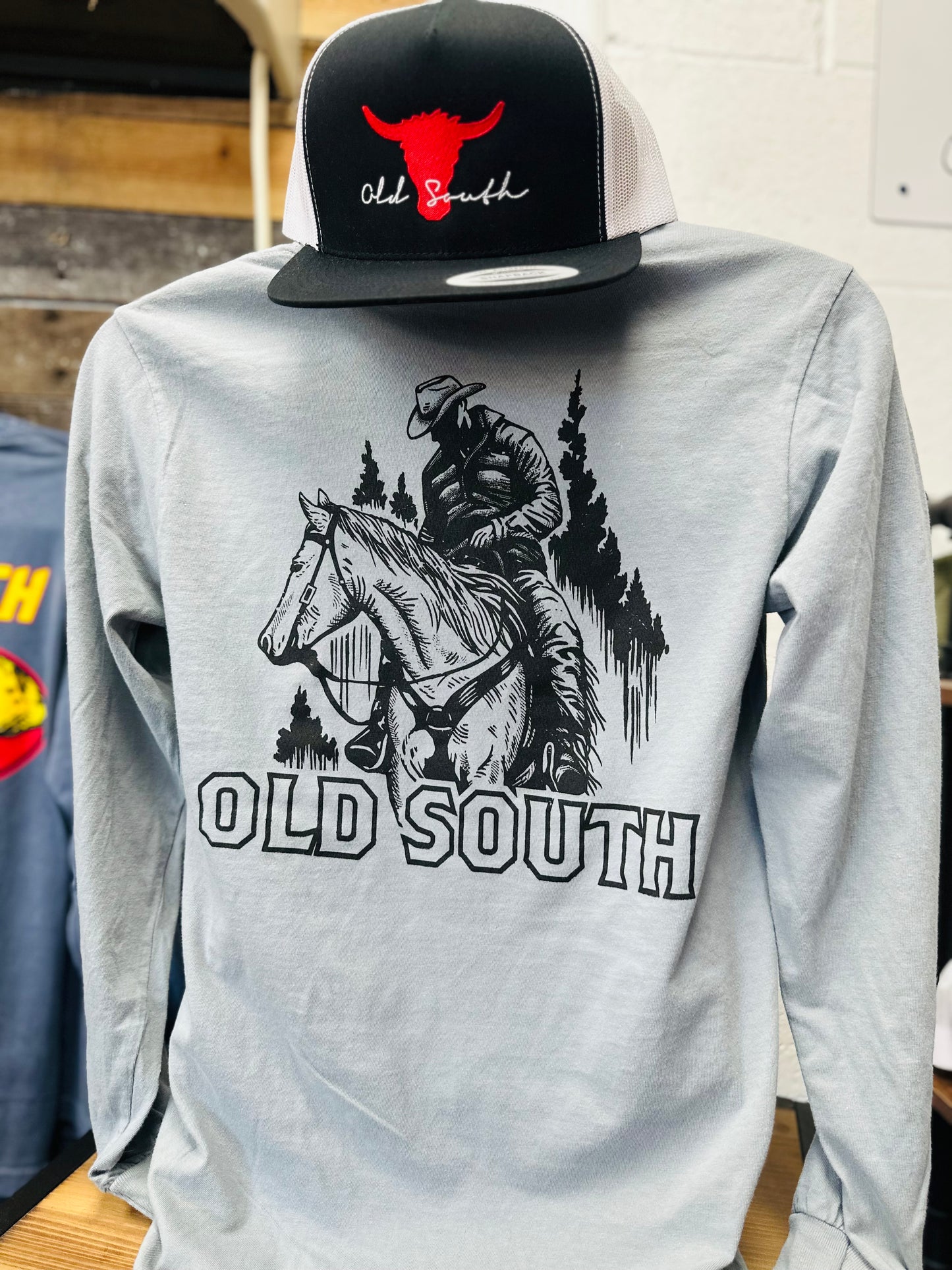 Cowboy Long Sleeve Tee