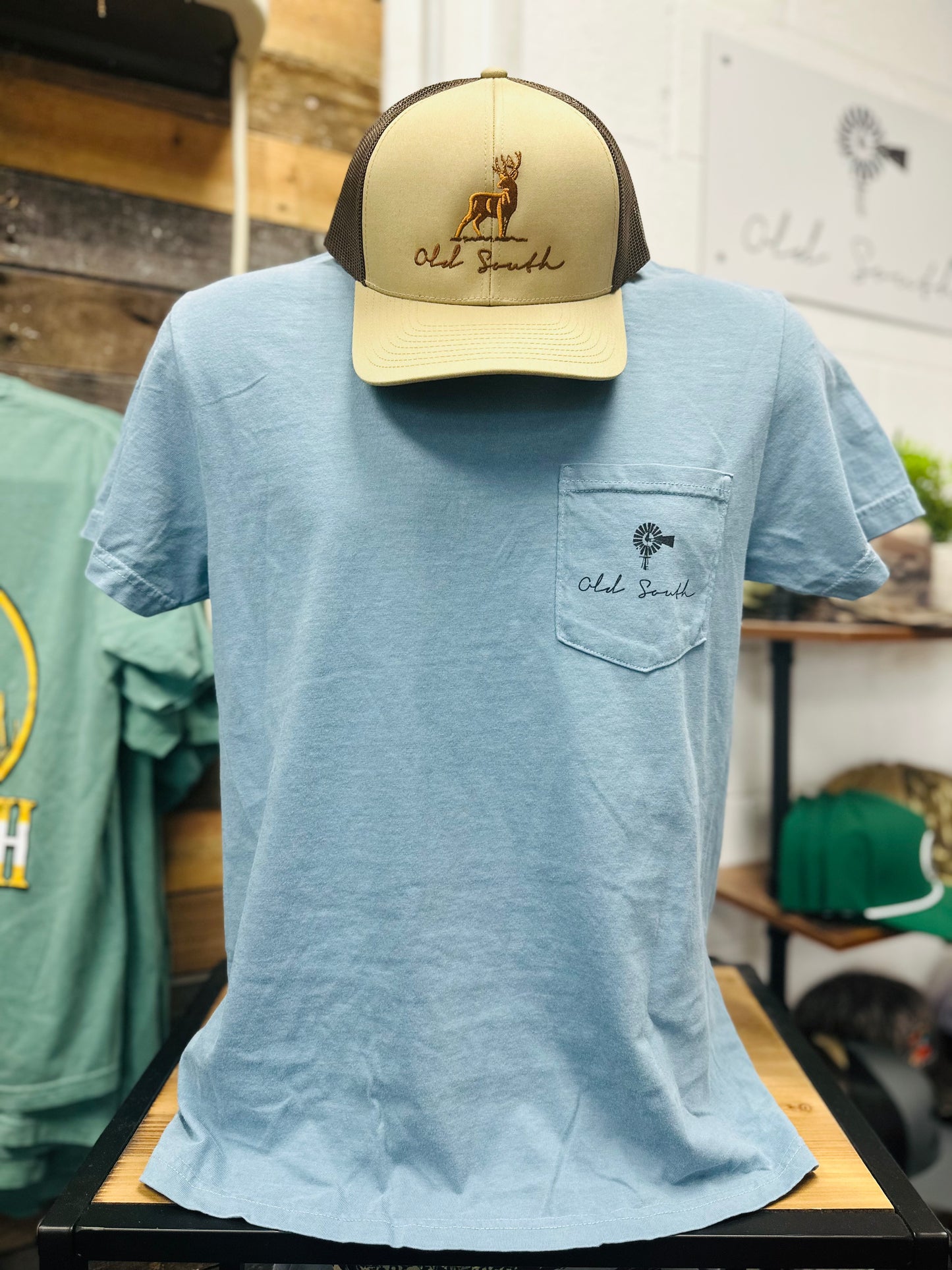 Neon Deer Sign Short Sleeve Tee