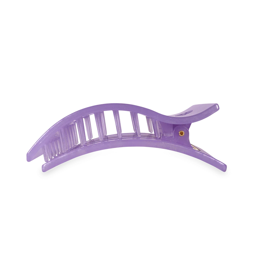 Lavender Mist Rectangle Flat Hair Clip