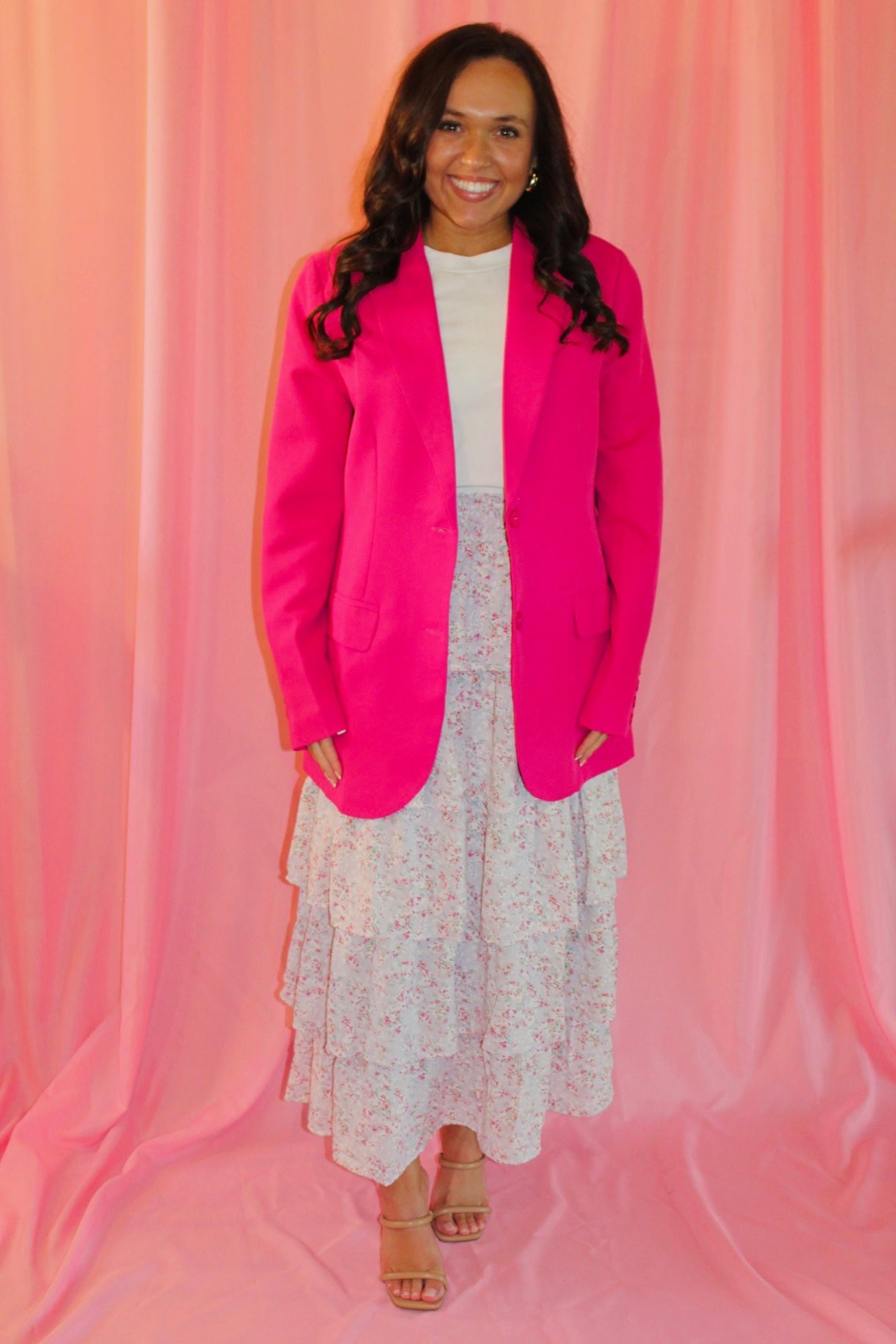 The Fuchsia Pink Blazer