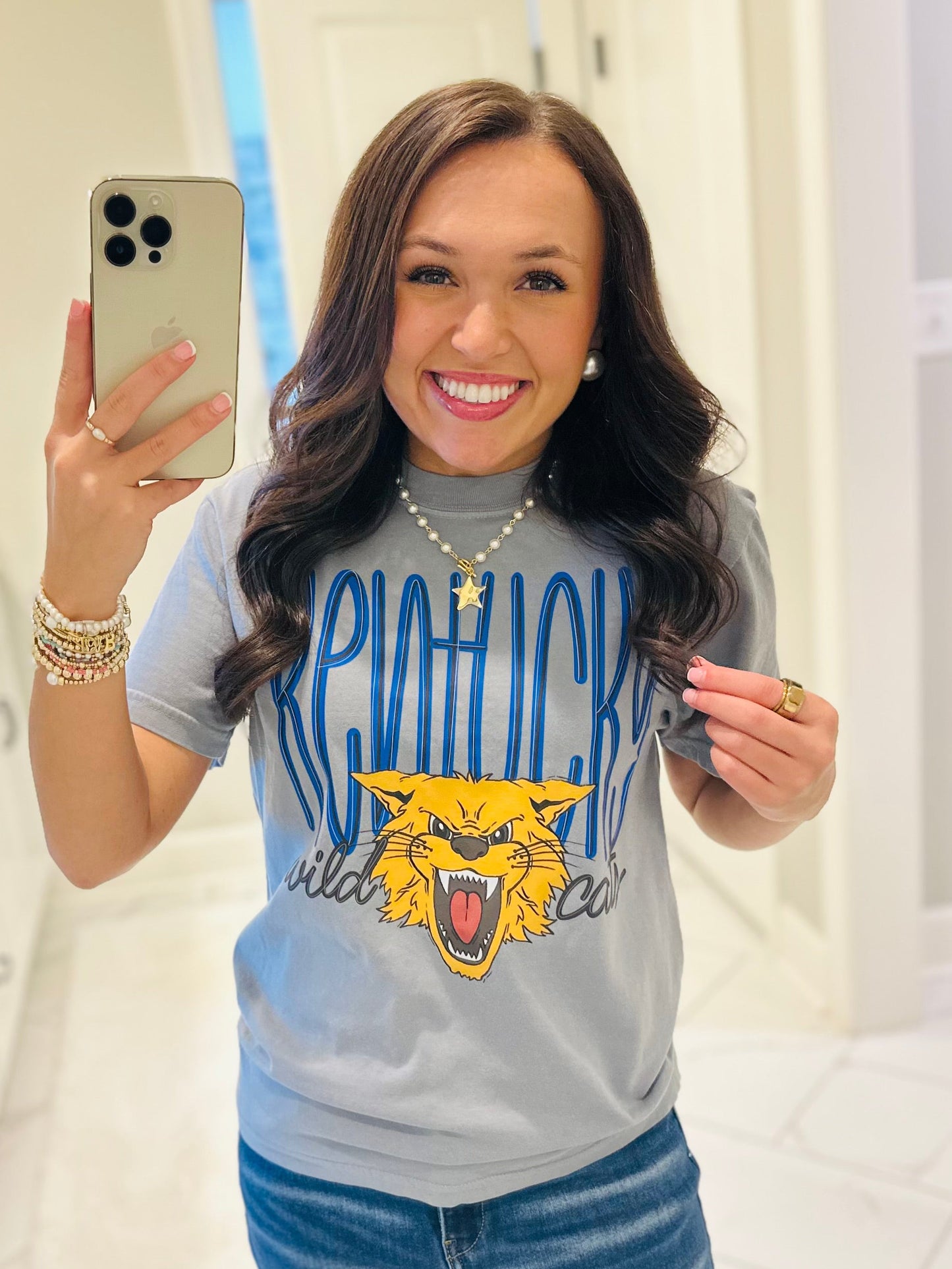 The Kentucky Wildcats Throwback Logo Tee