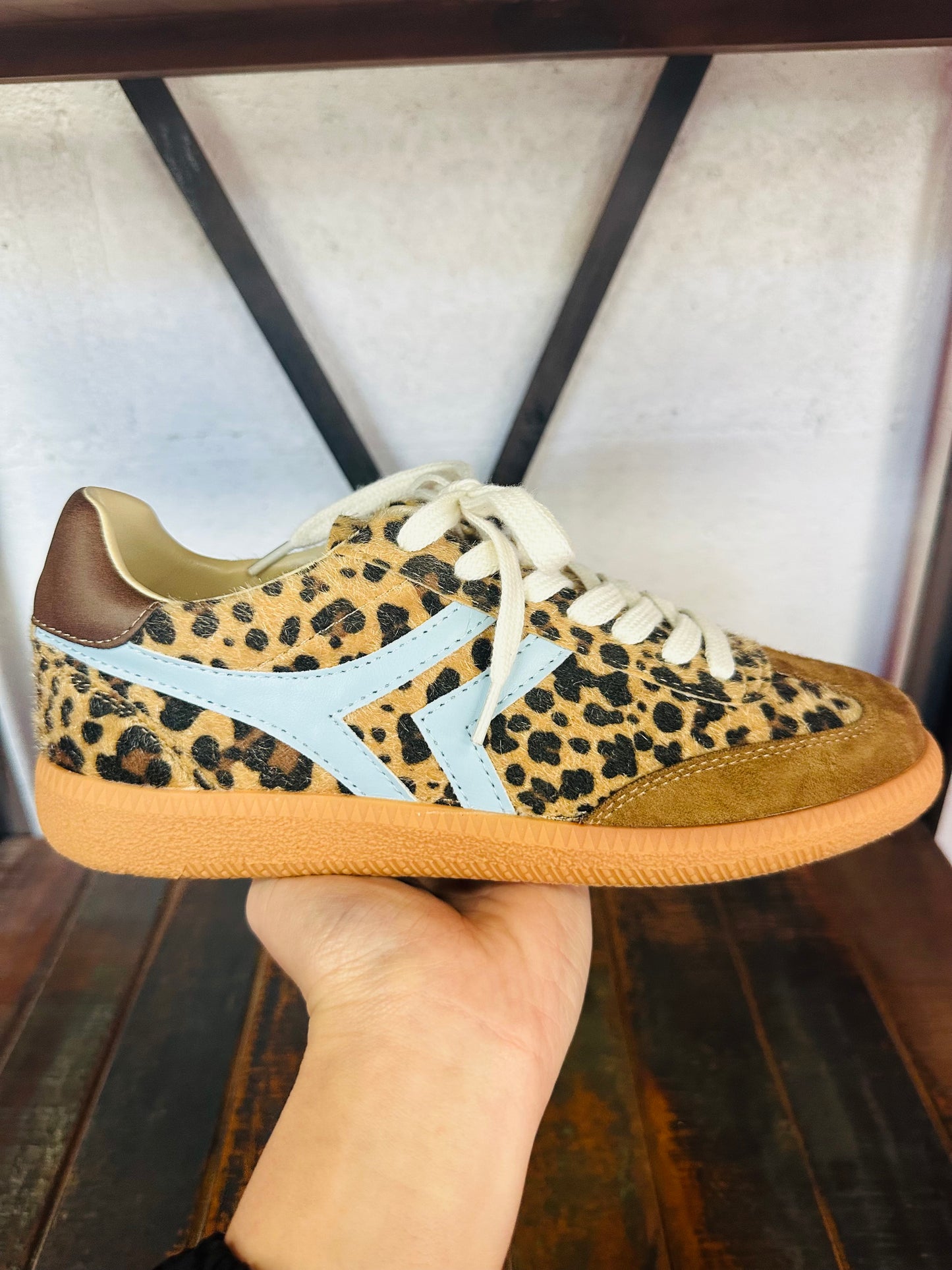 The Xena Leopard Sneaker