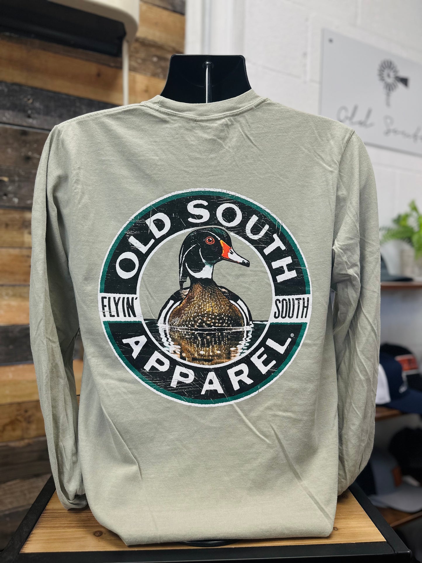 Circled Woodie Long Sleeve Tee