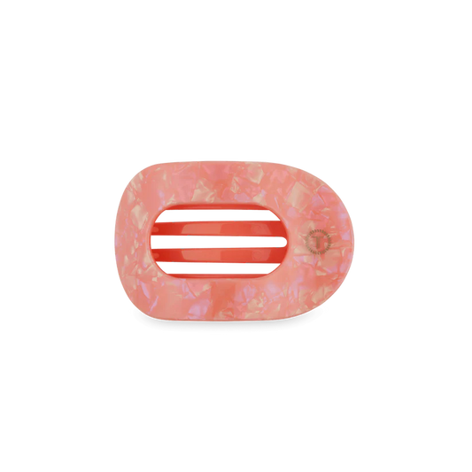 Dreamsicle Flat Round Hair Clip