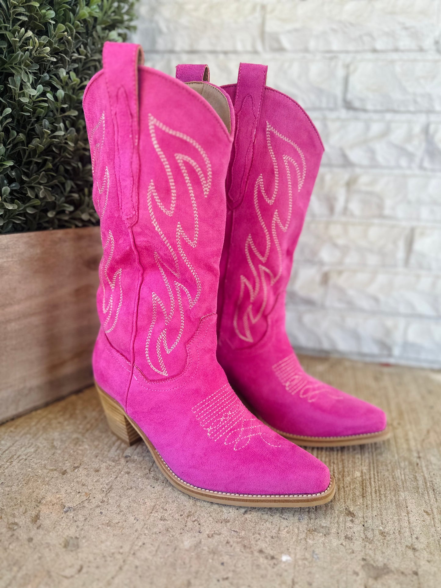 The Odelia Hot Pink Boot