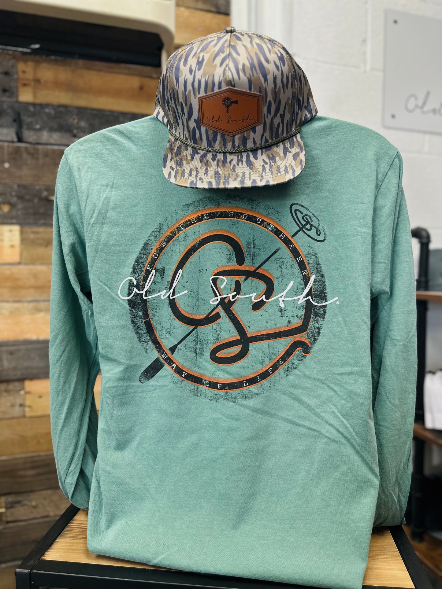 Branded Long Sleeve Tee