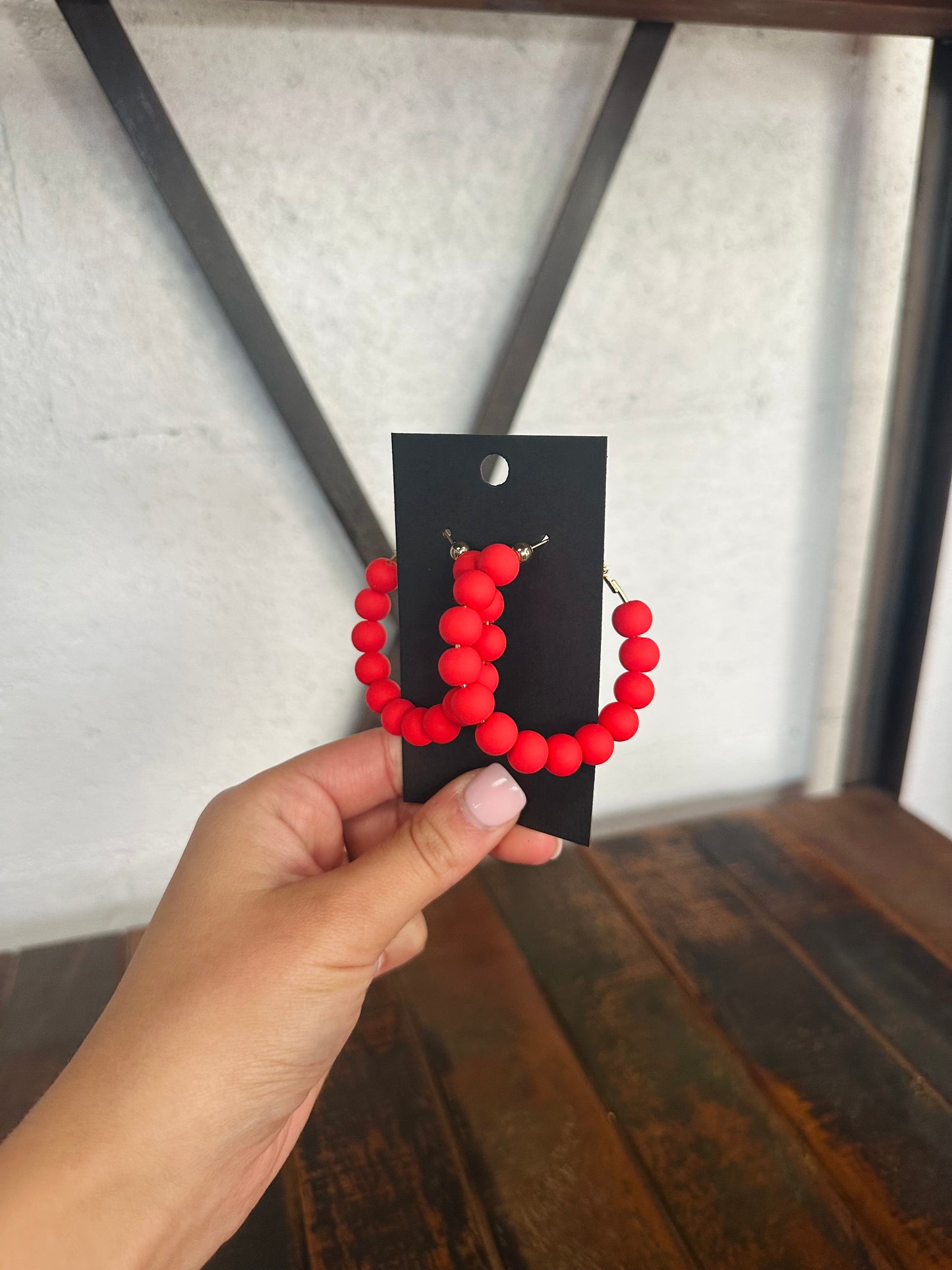 Red Ball of Fun Hoops