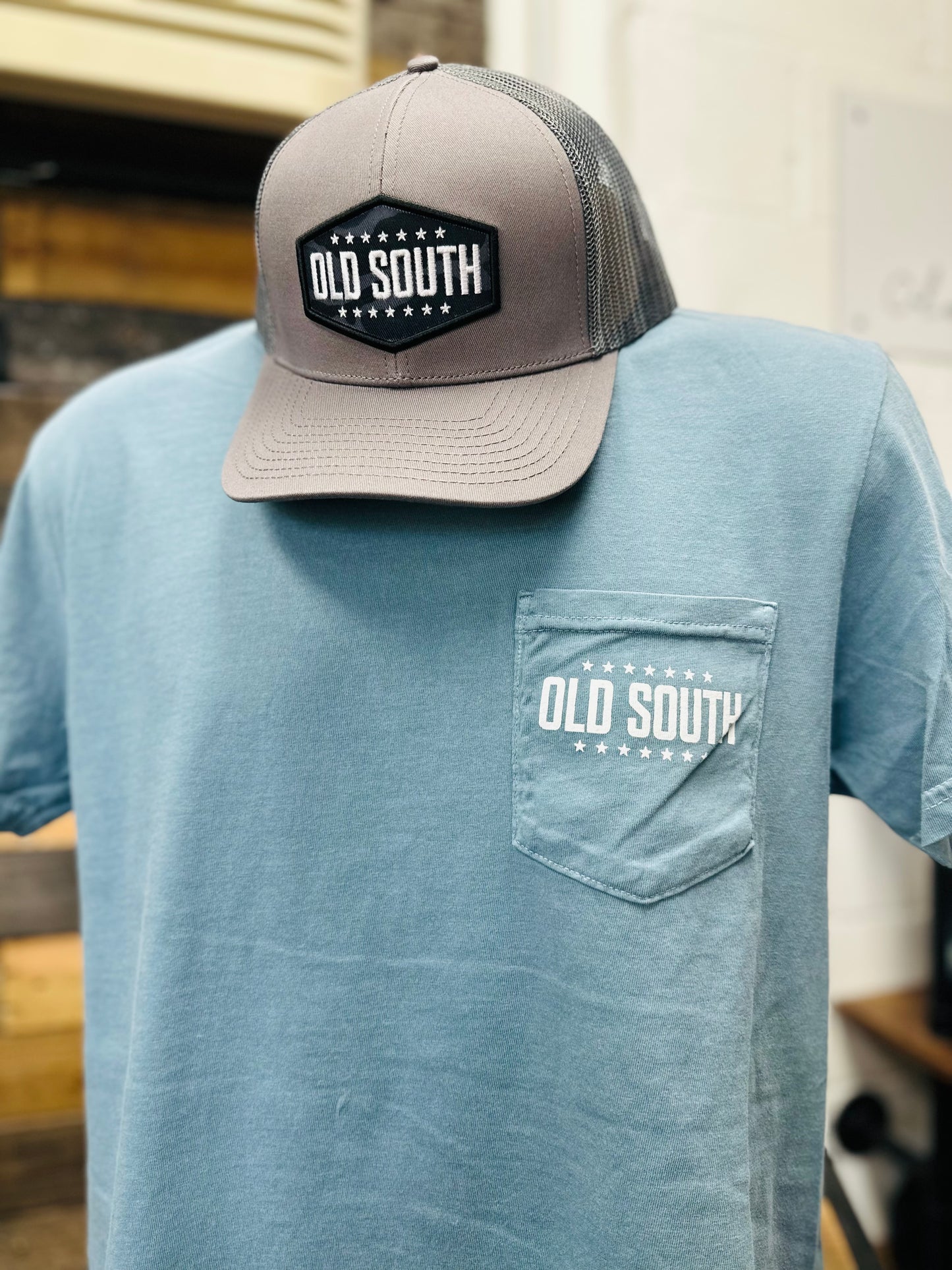 Blackout Camo Logo Short Sleeve Tee