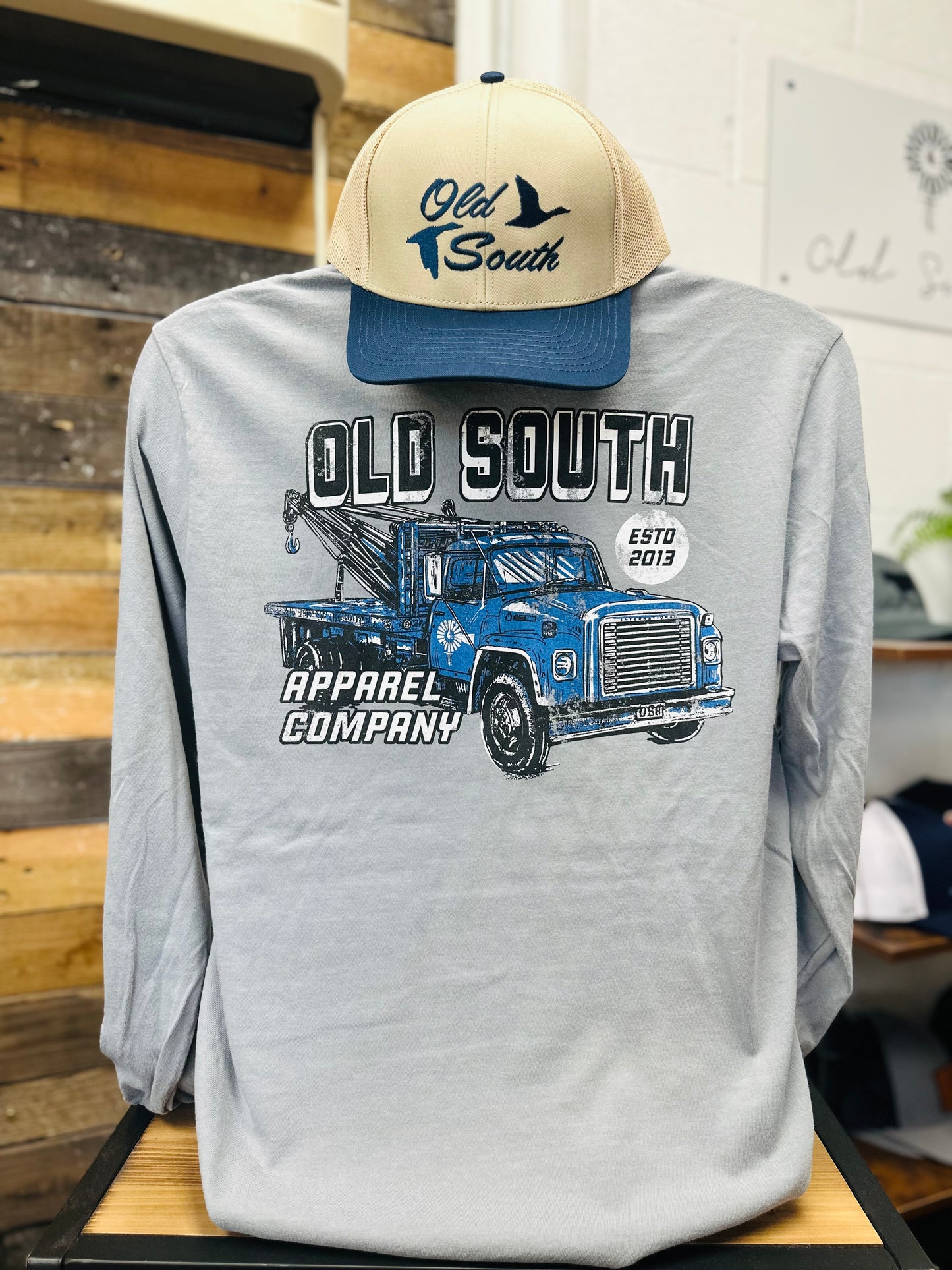 Old School Tow Long Sleeve Tee