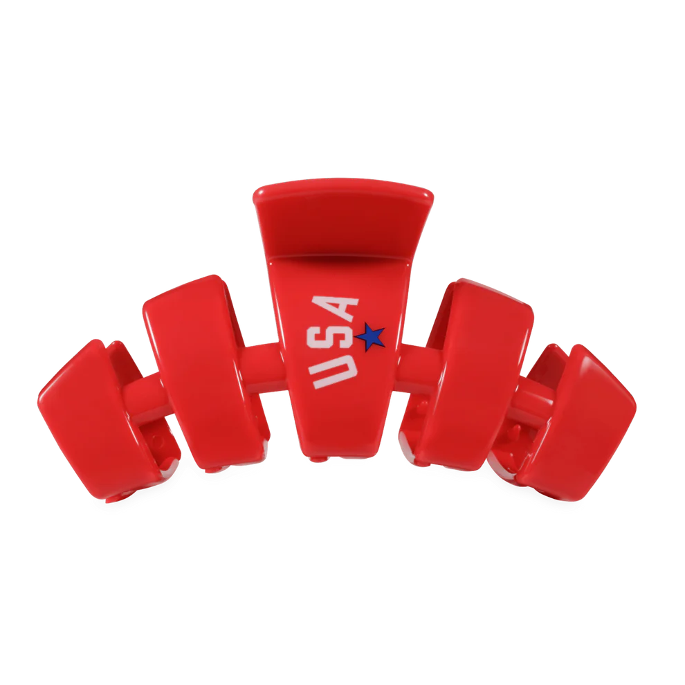 Classic USA Red Hair Clip