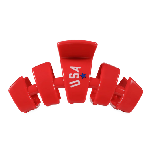 Classic USA Red Hair Clip