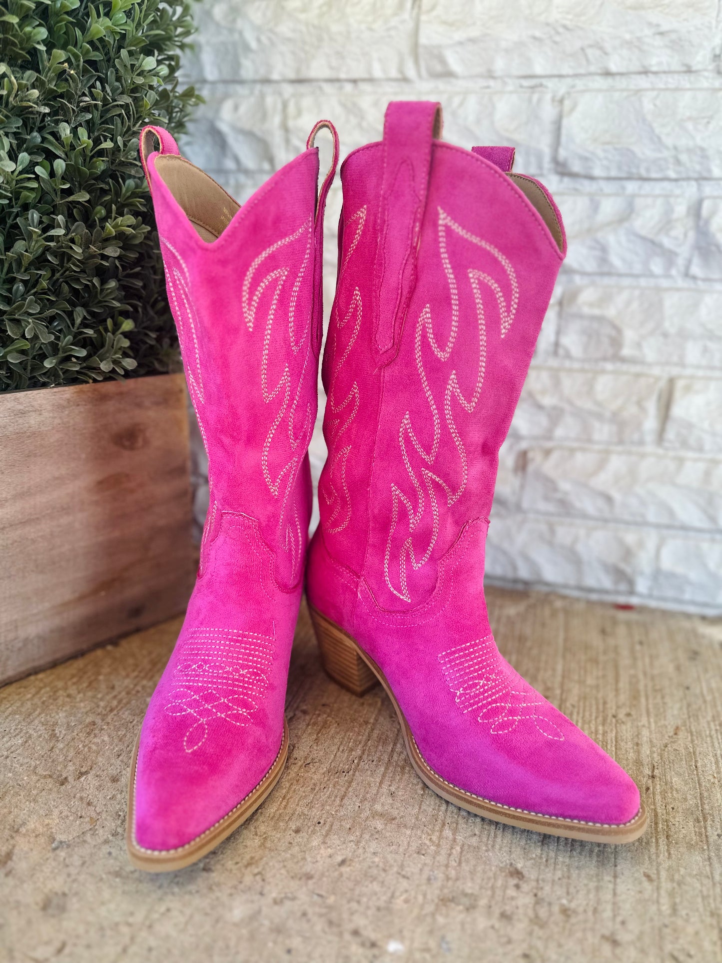 The Odelia Hot Pink Boot