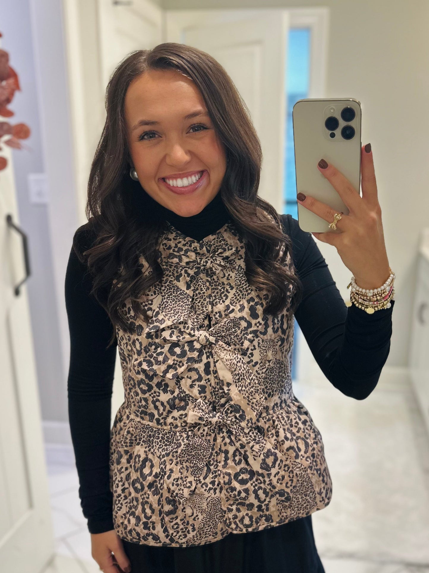 The Black Long Sleeve Turtleneck Top