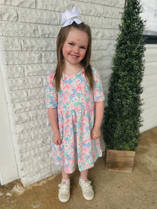 The Bow Blooms Girls Dress