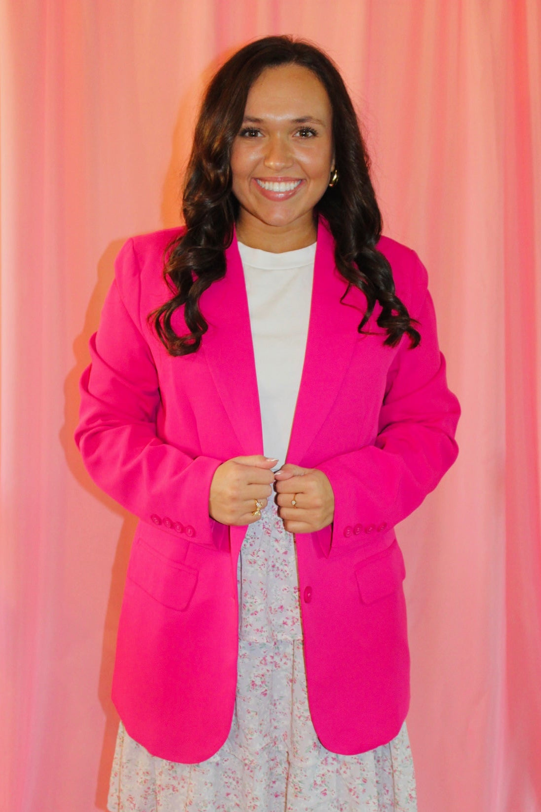 The Fuchsia Pink Blazer