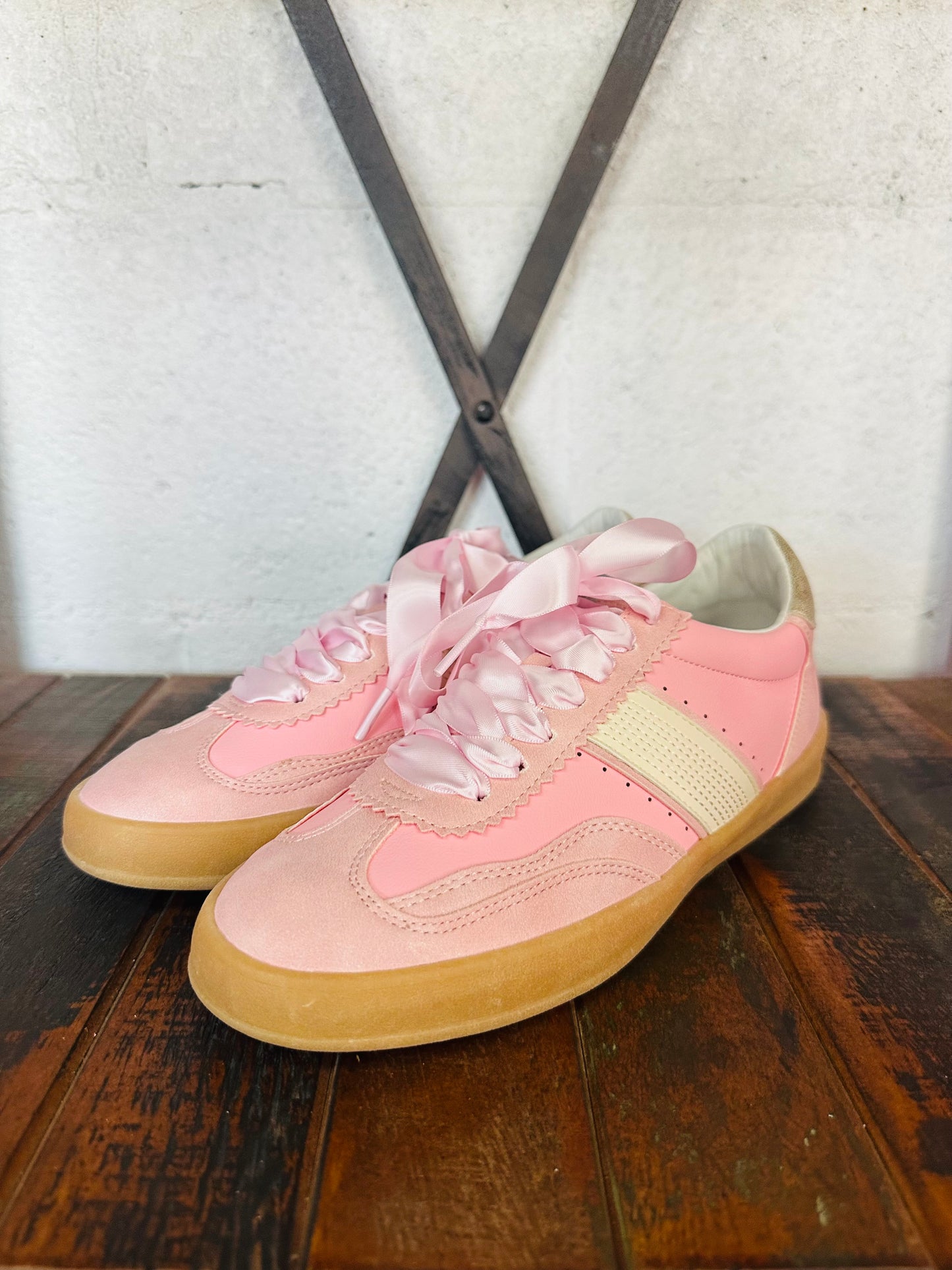 The Dixie Pink Sneaker