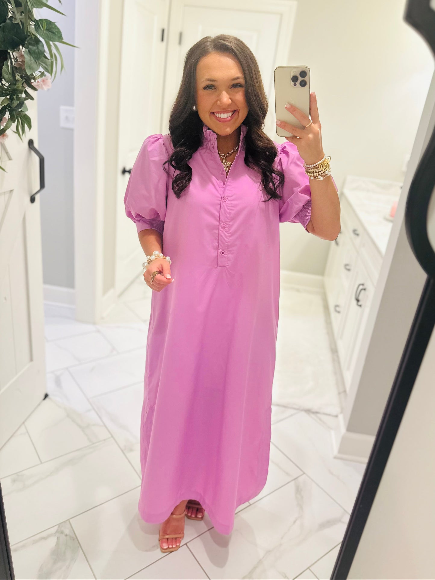 The Lana Lilac Maxi Dress