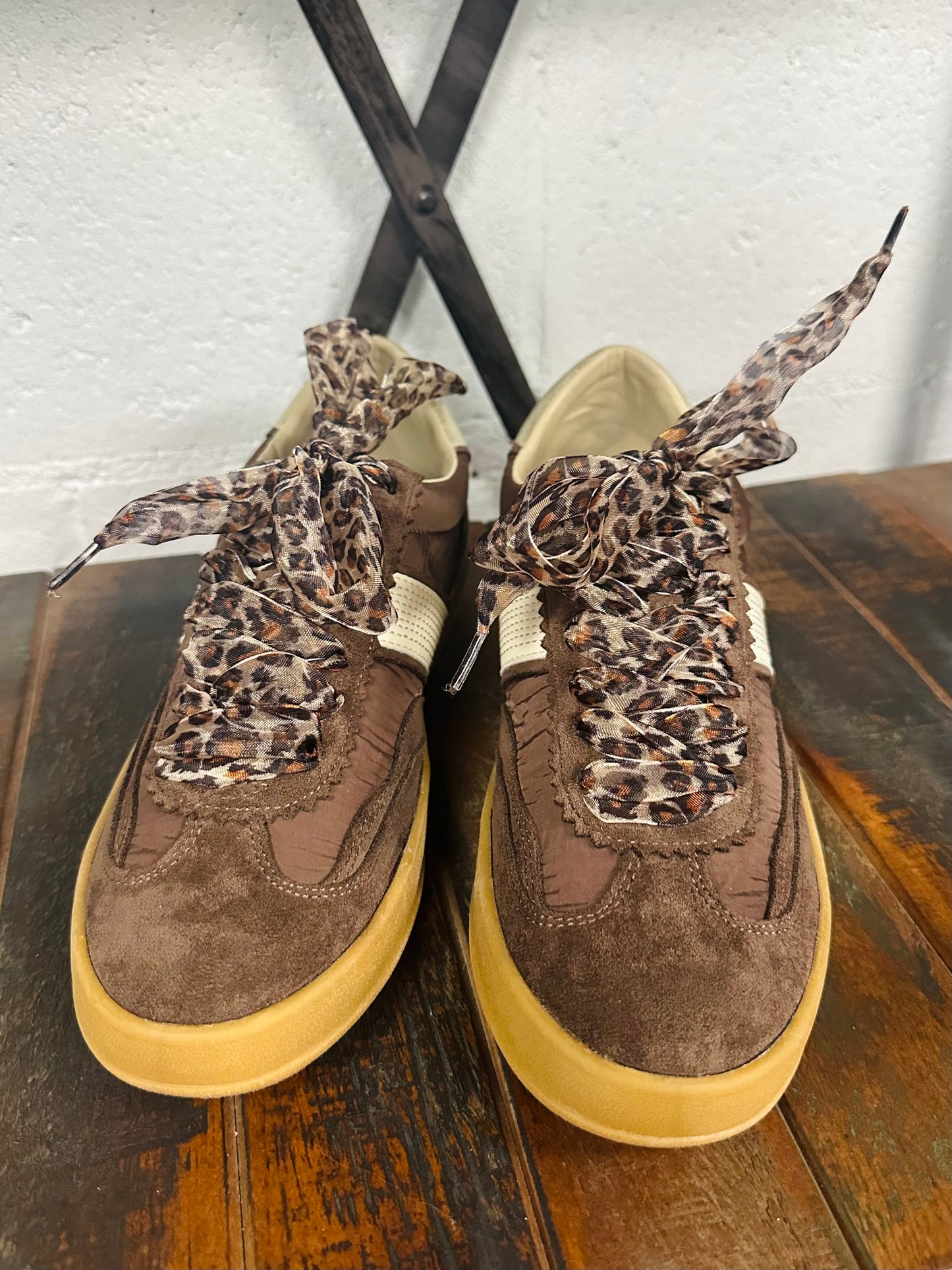 The Dixie Coffee Suede Sneaker