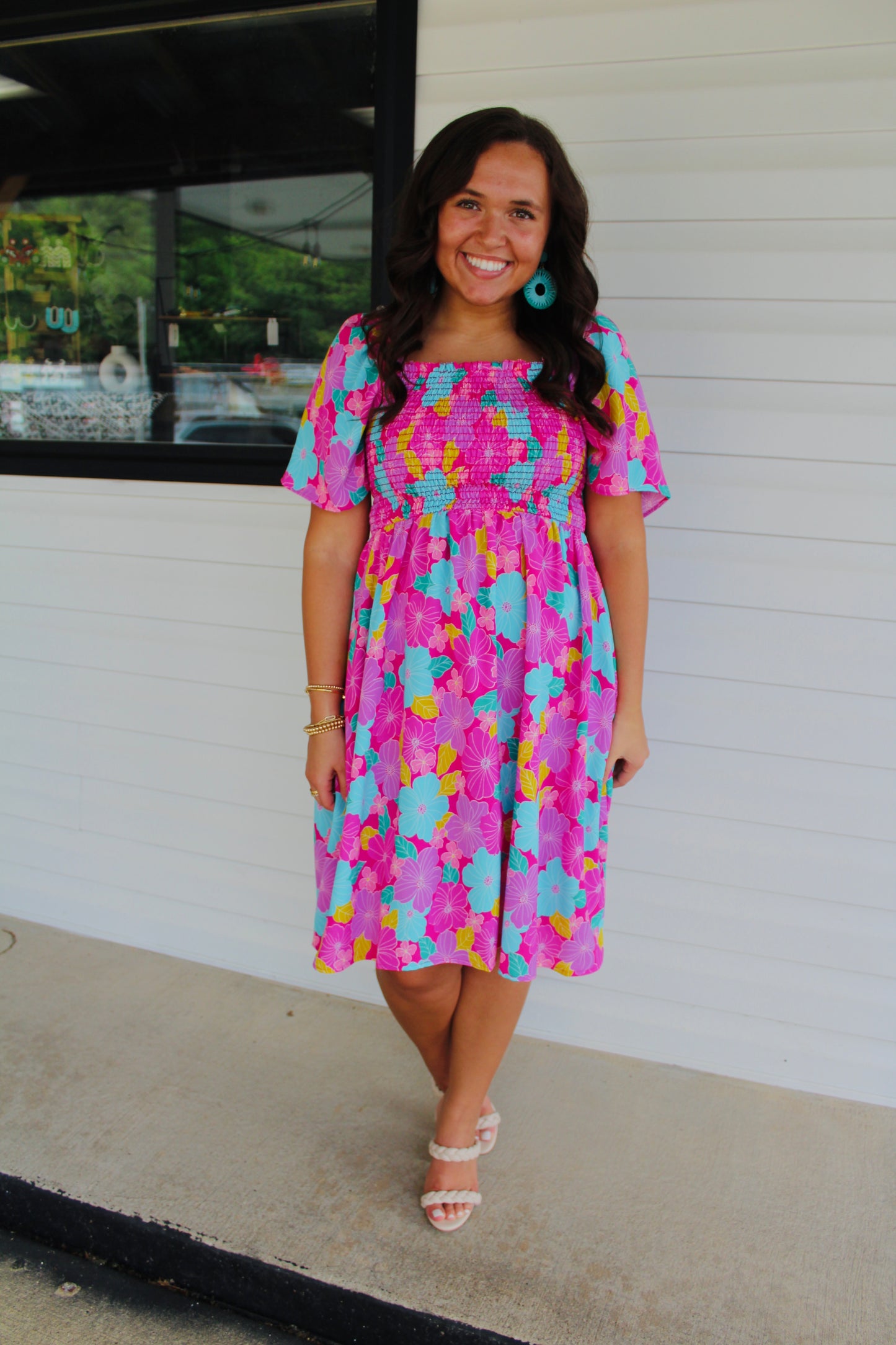 The Aurora Floral Babydoll Dress