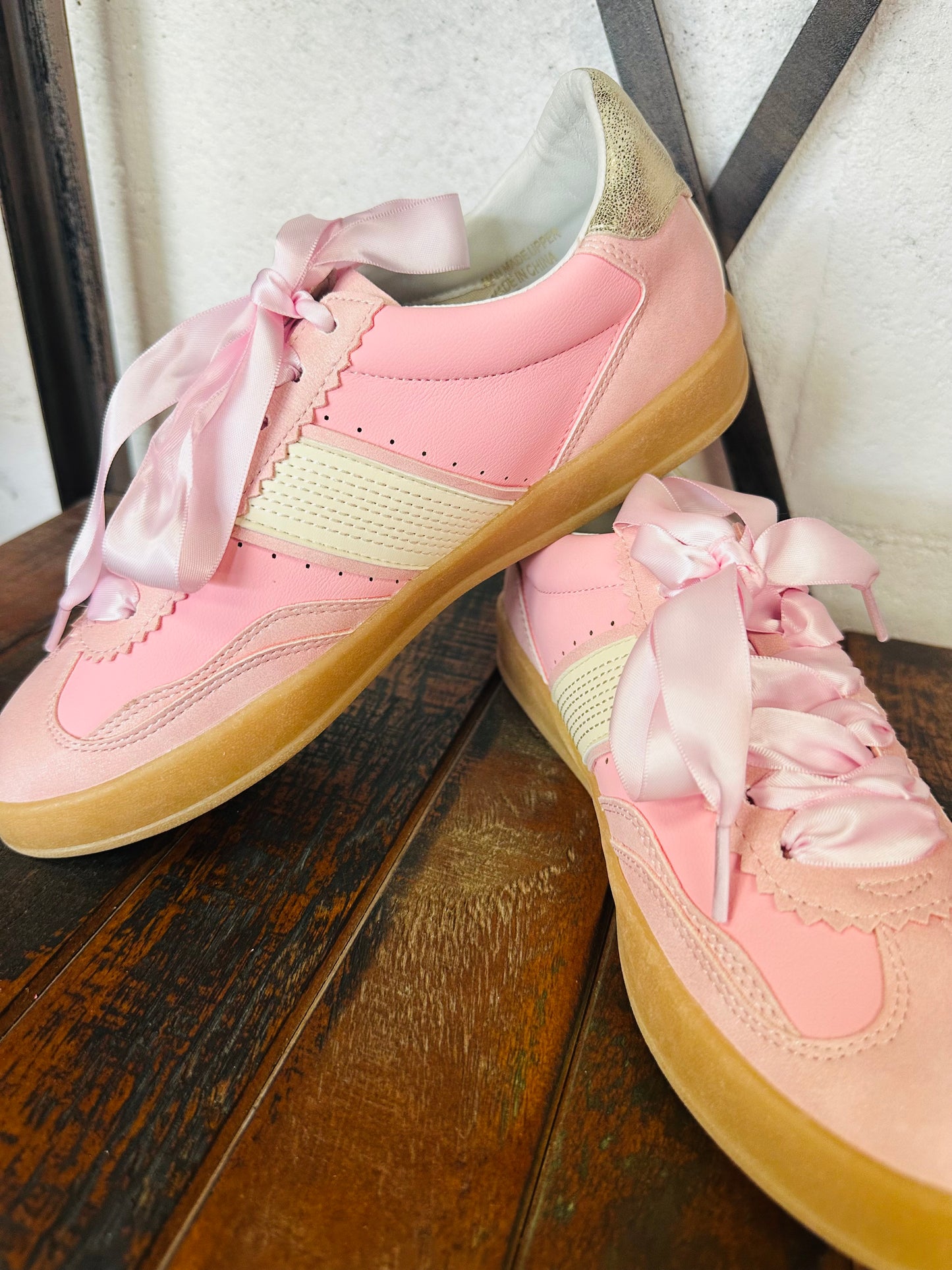 The Dixie Pink Sneaker