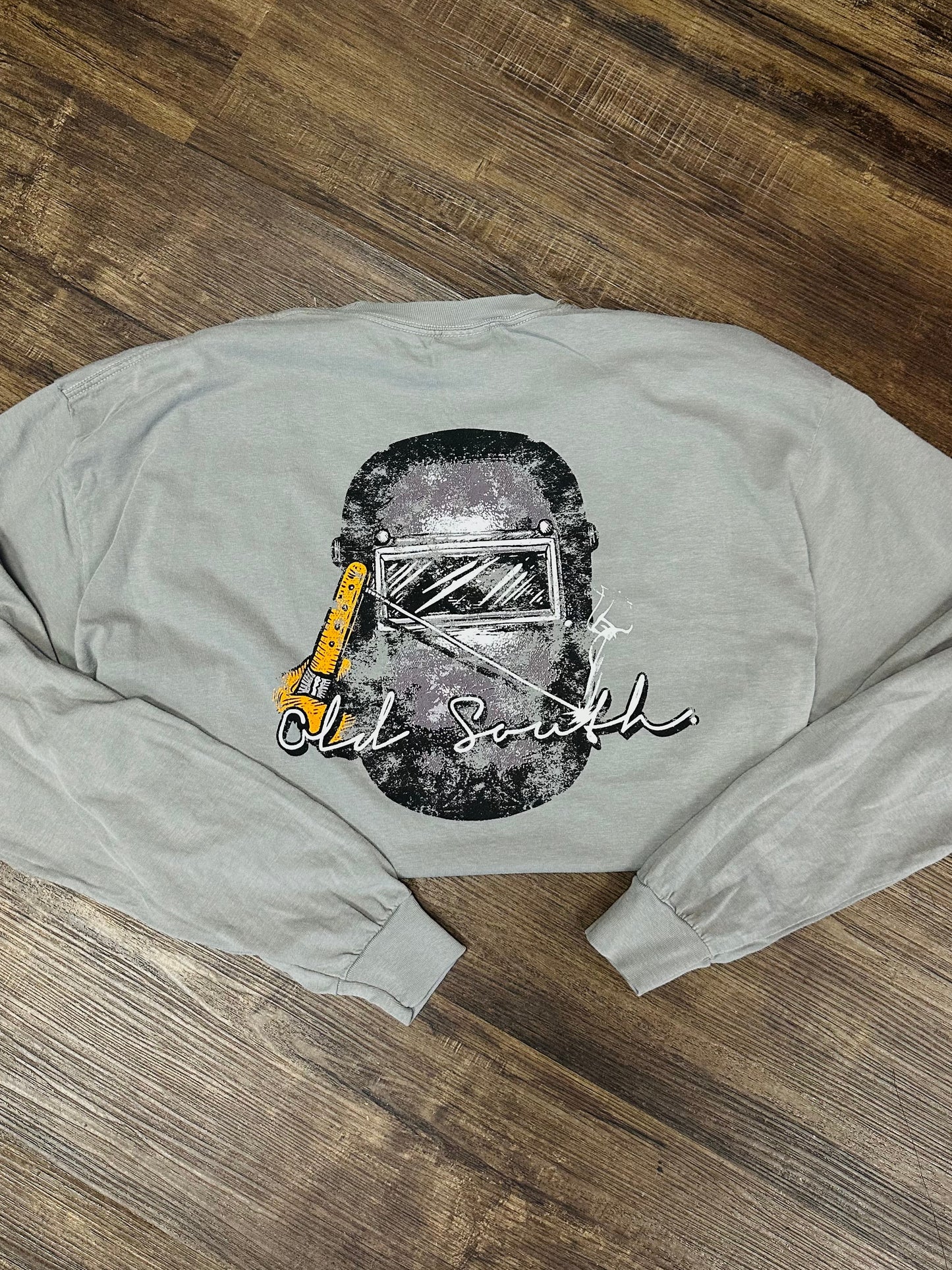 Welder Long Sleeve Tee - Grey