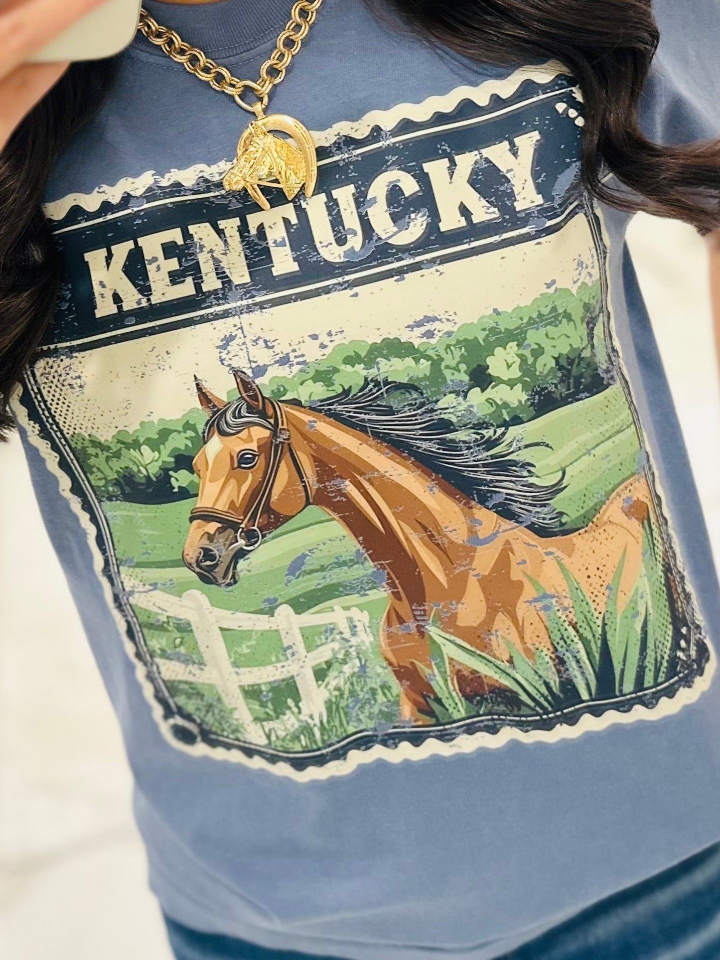 The Kentucky Vintage Horse Stamp Tee