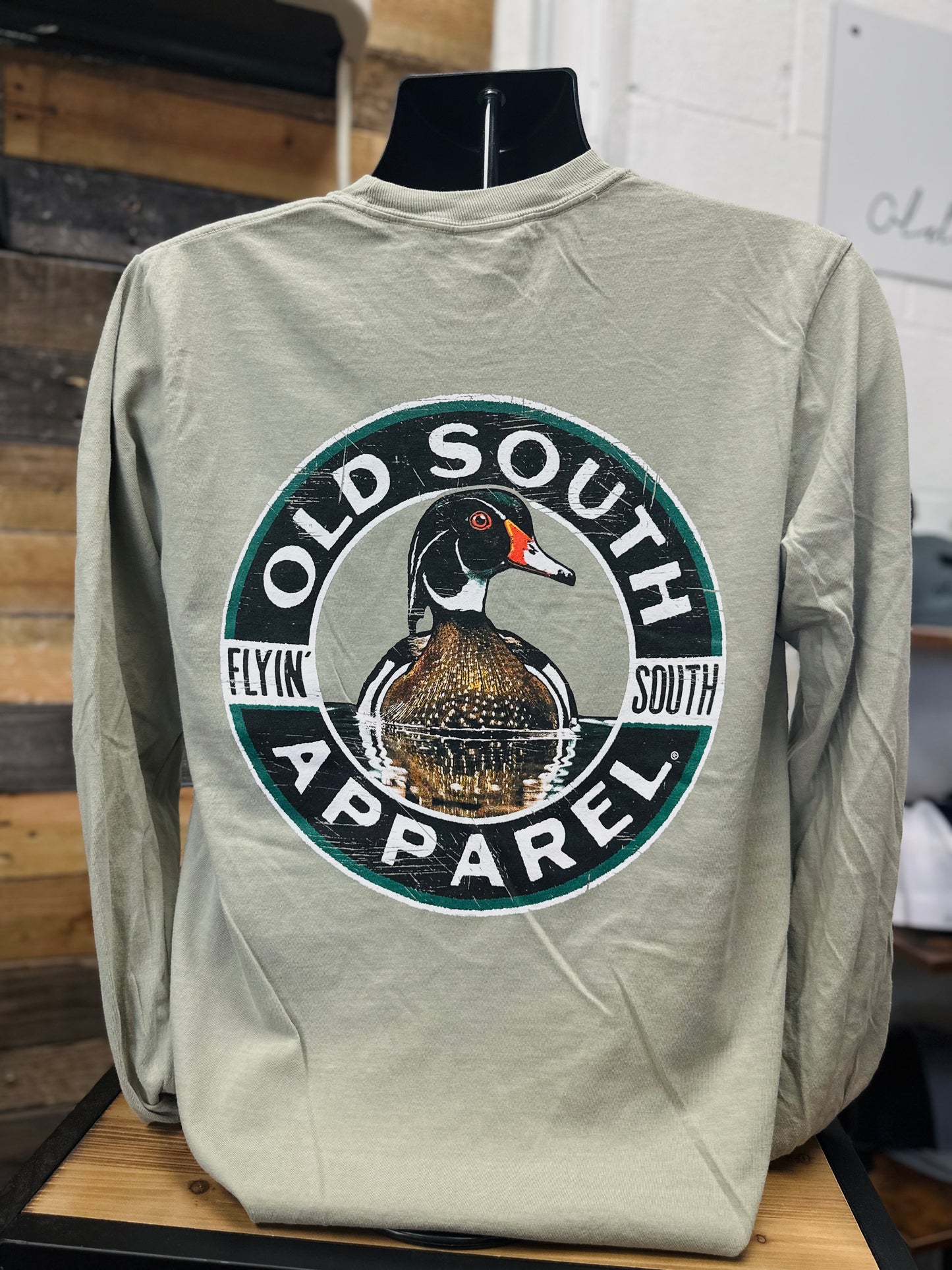 Circled Woodie Long Sleeve Tee