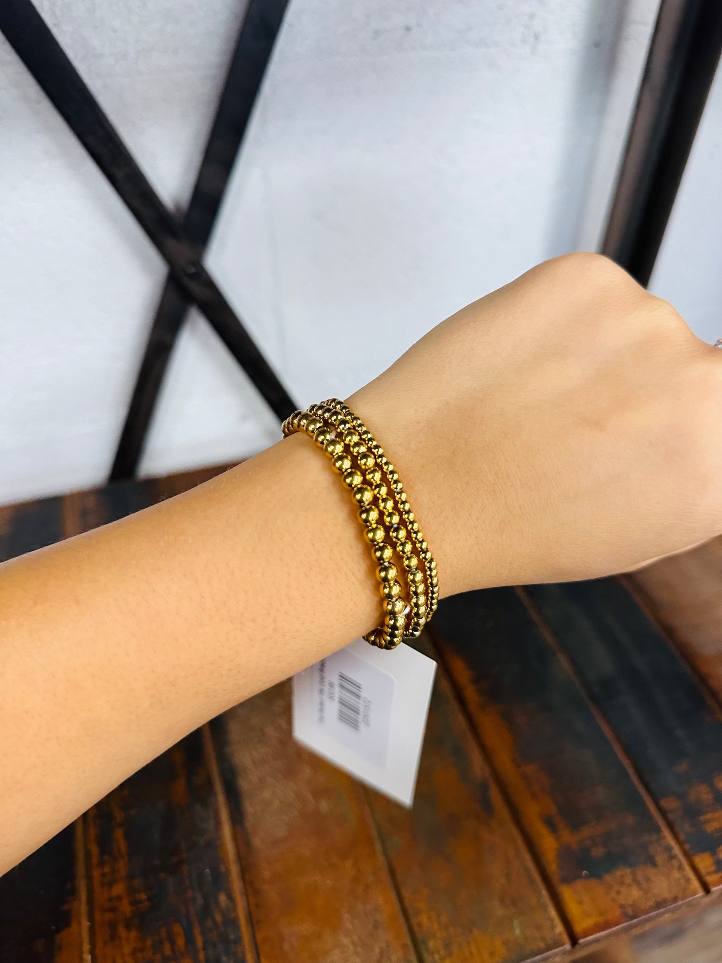 The Perfect 18k Gold Bracelet Set