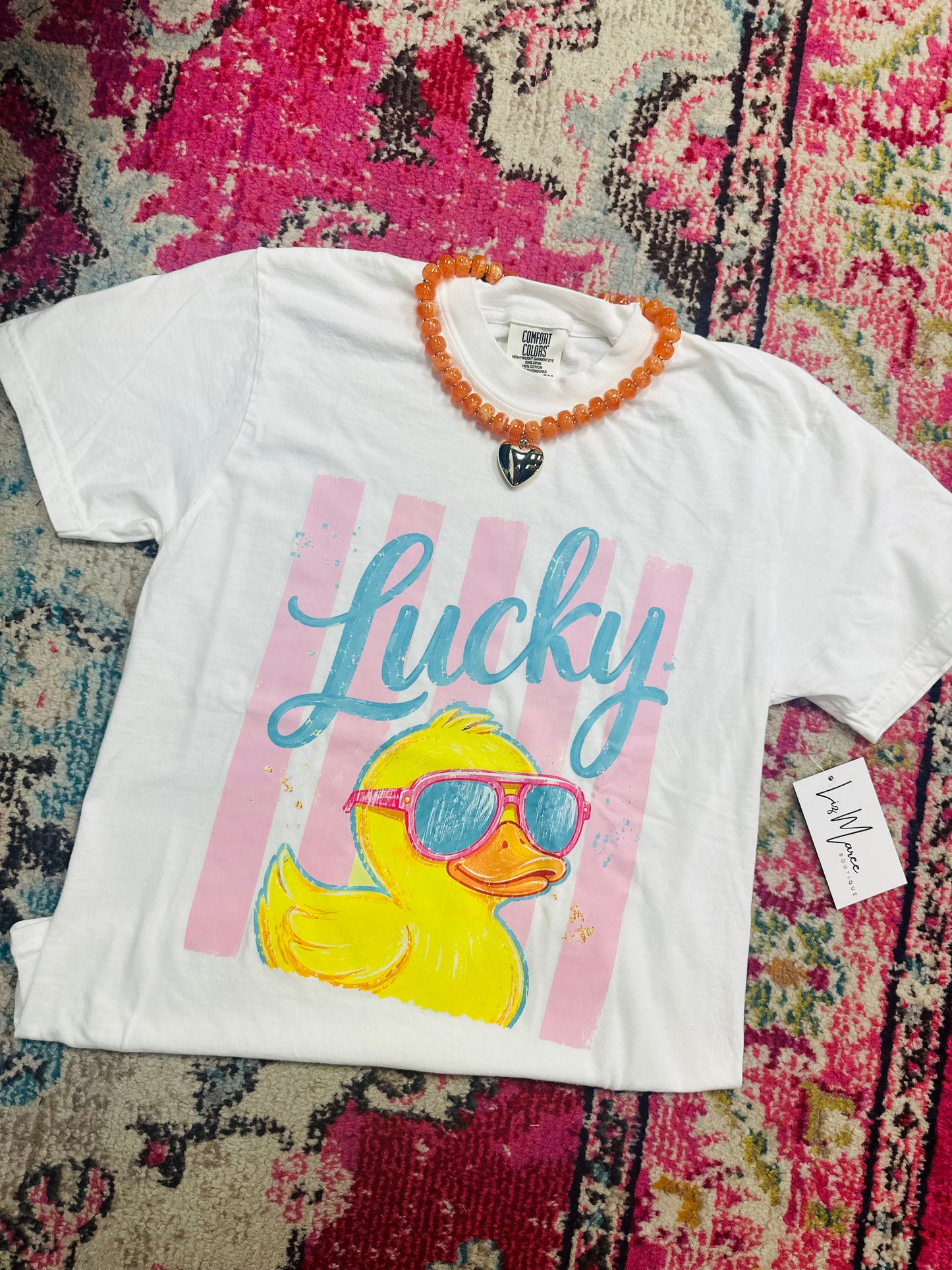 The Lucky Duck Striped Tee